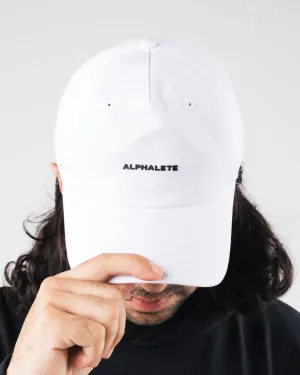 Alphalete Core Dad Hat - White
