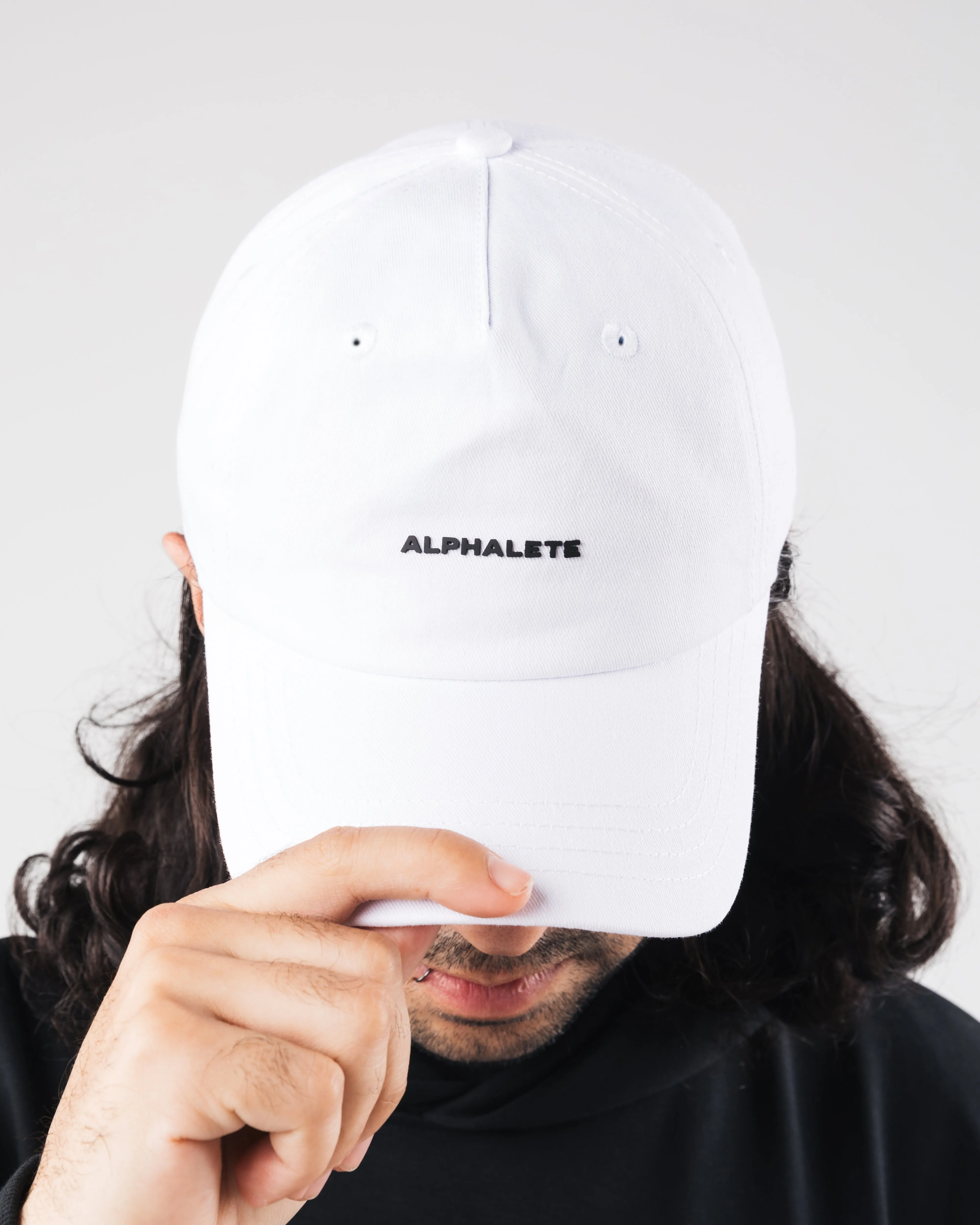 Alphalete Core Dad Hat - White
