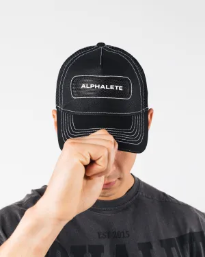 Alphalete Core Trucker Hat - Black