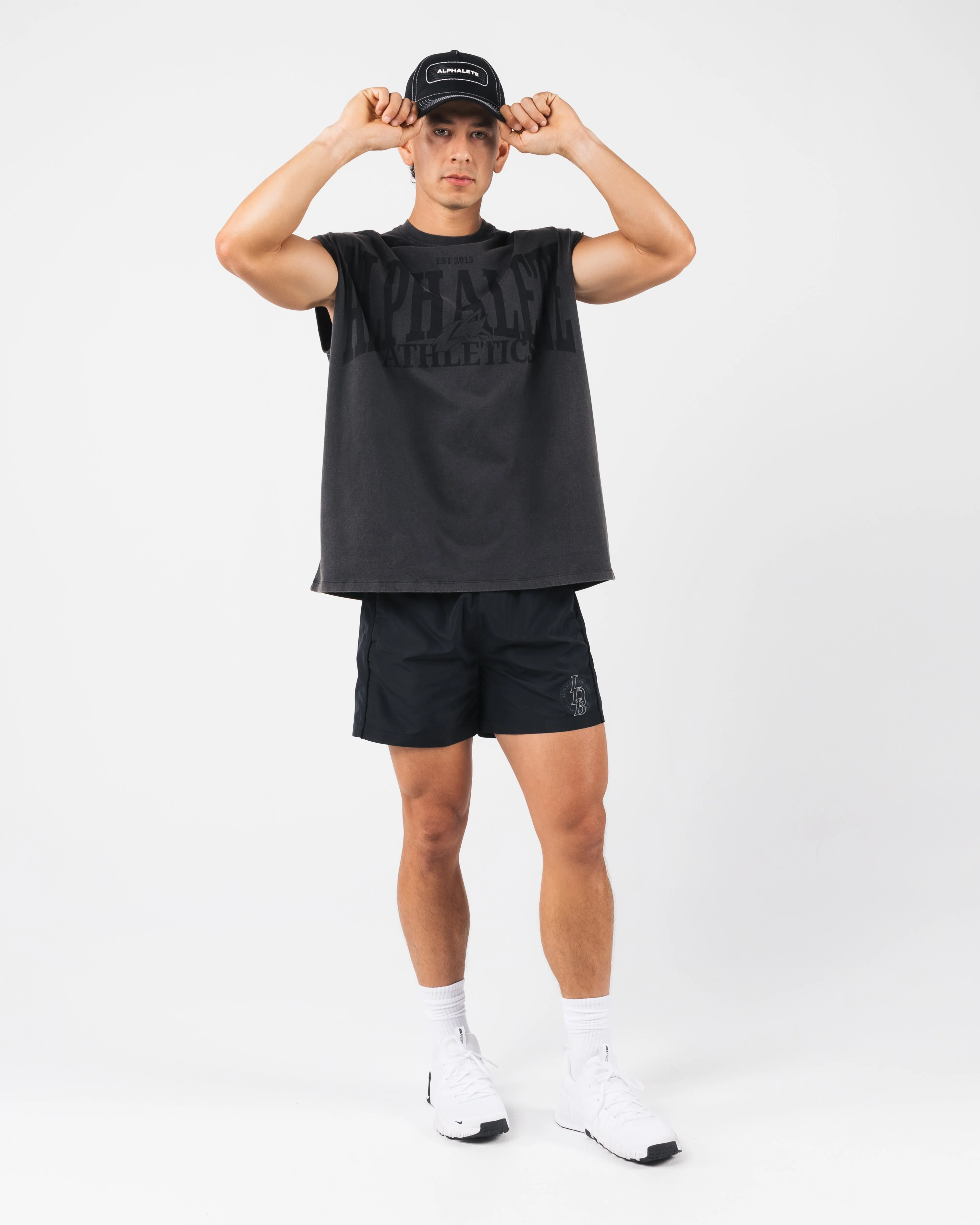 Alphalete Core Trucker Hat - Black