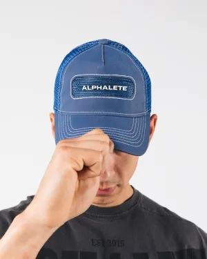 Alphalete Core Trucker Hat - Varsity Blue