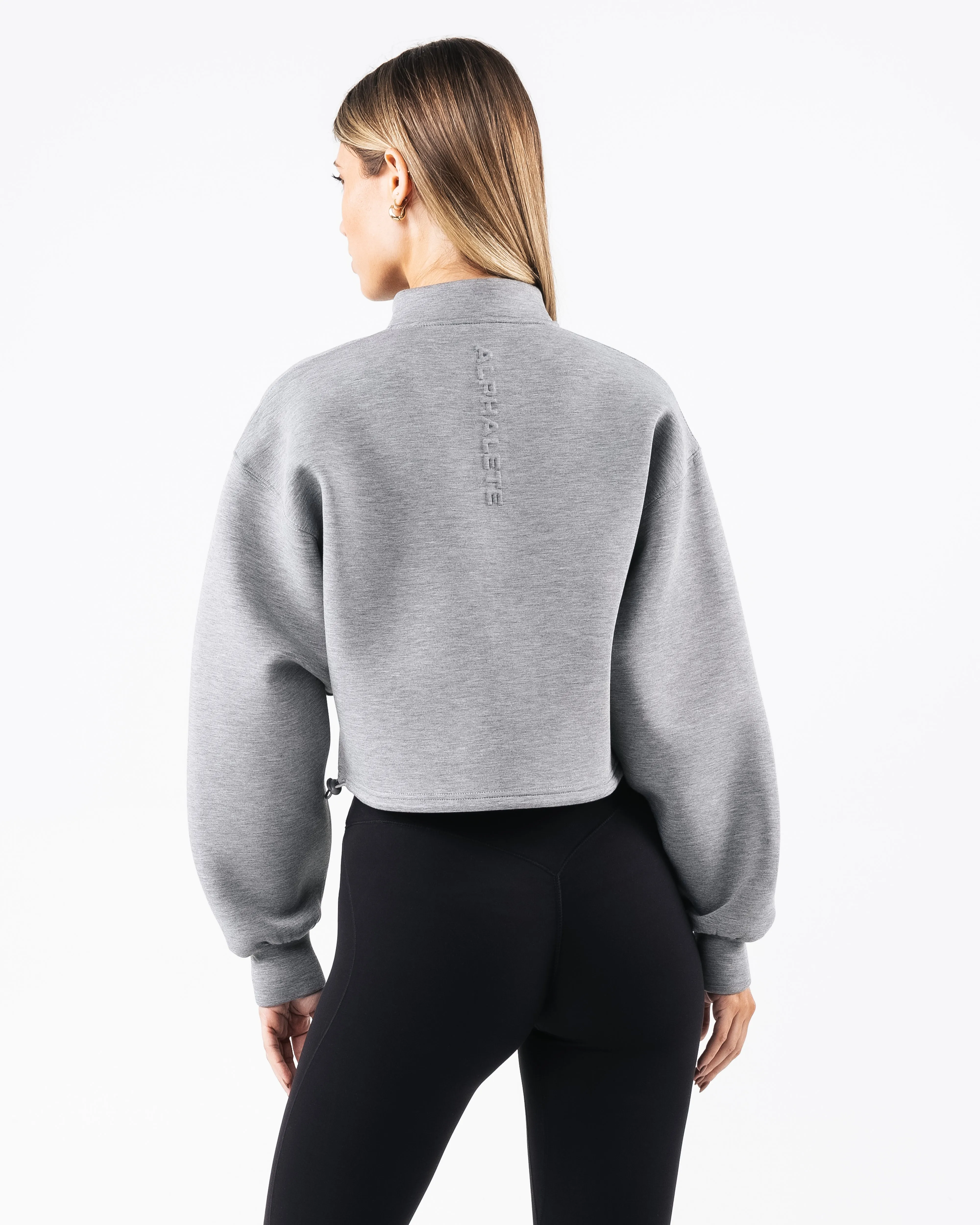 Alphalete ELMTS Jacket - Heather Cloud