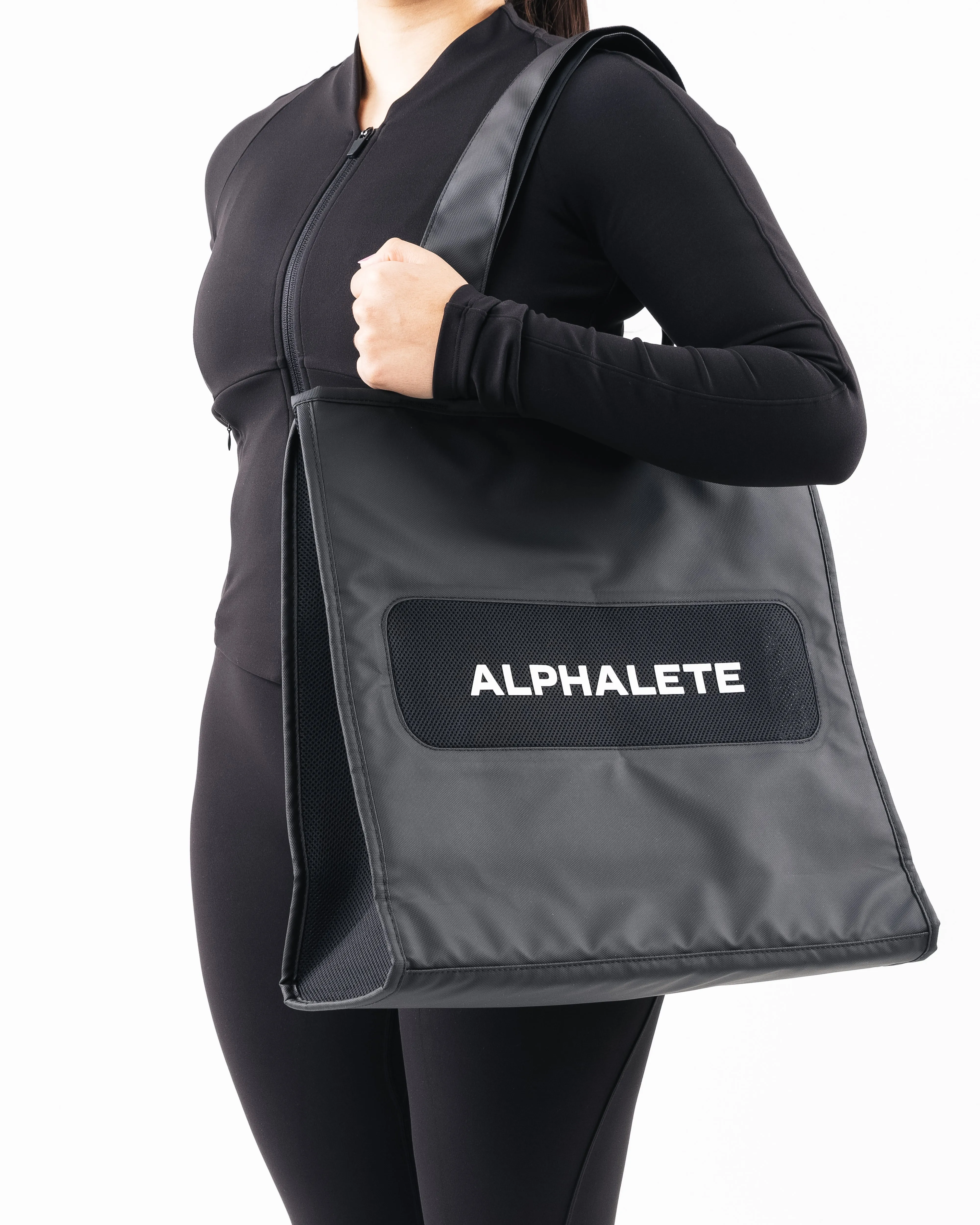 Alphalete Mesh Tote Bag - Black