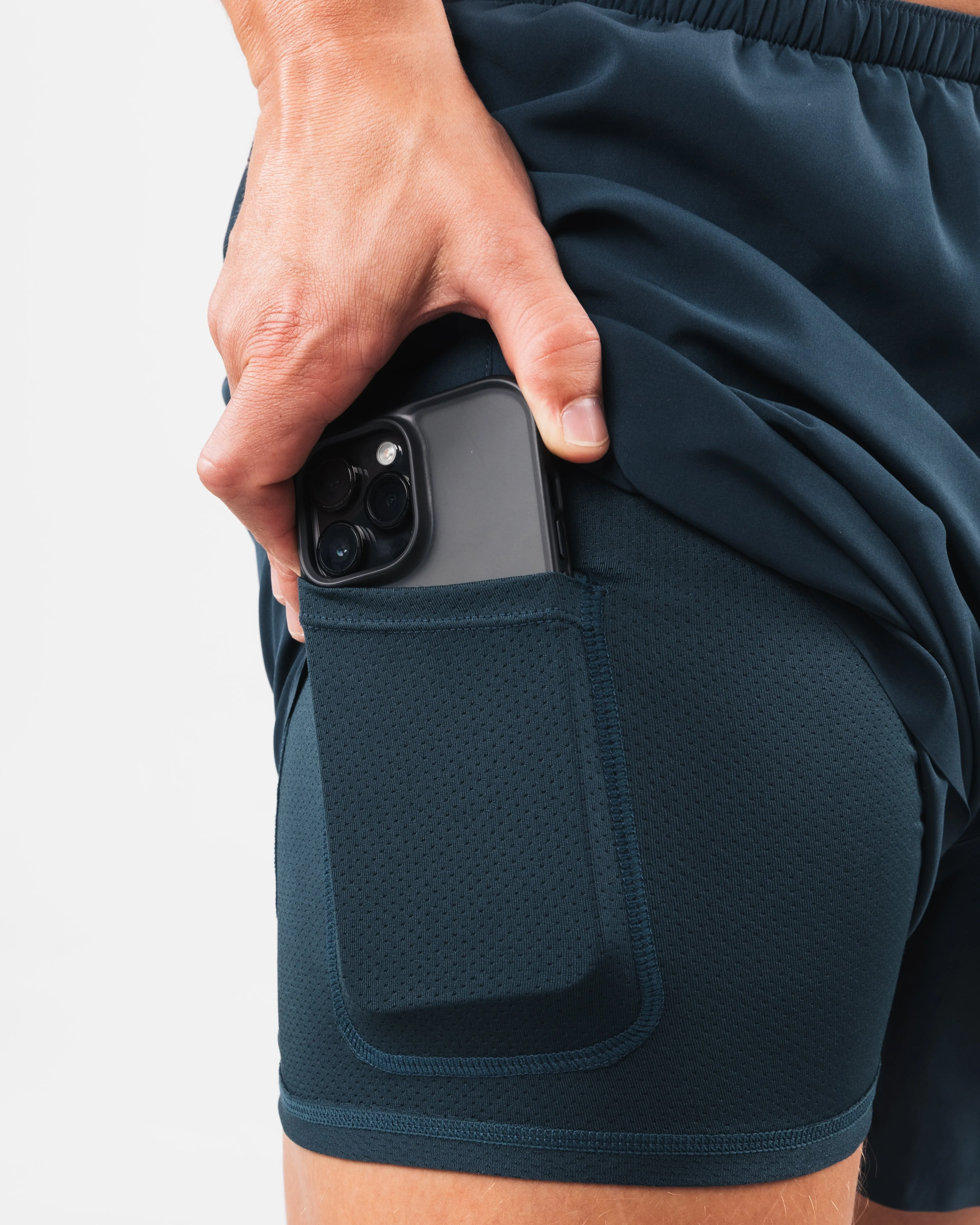 Alphalete Strike Short - Dark Cyan