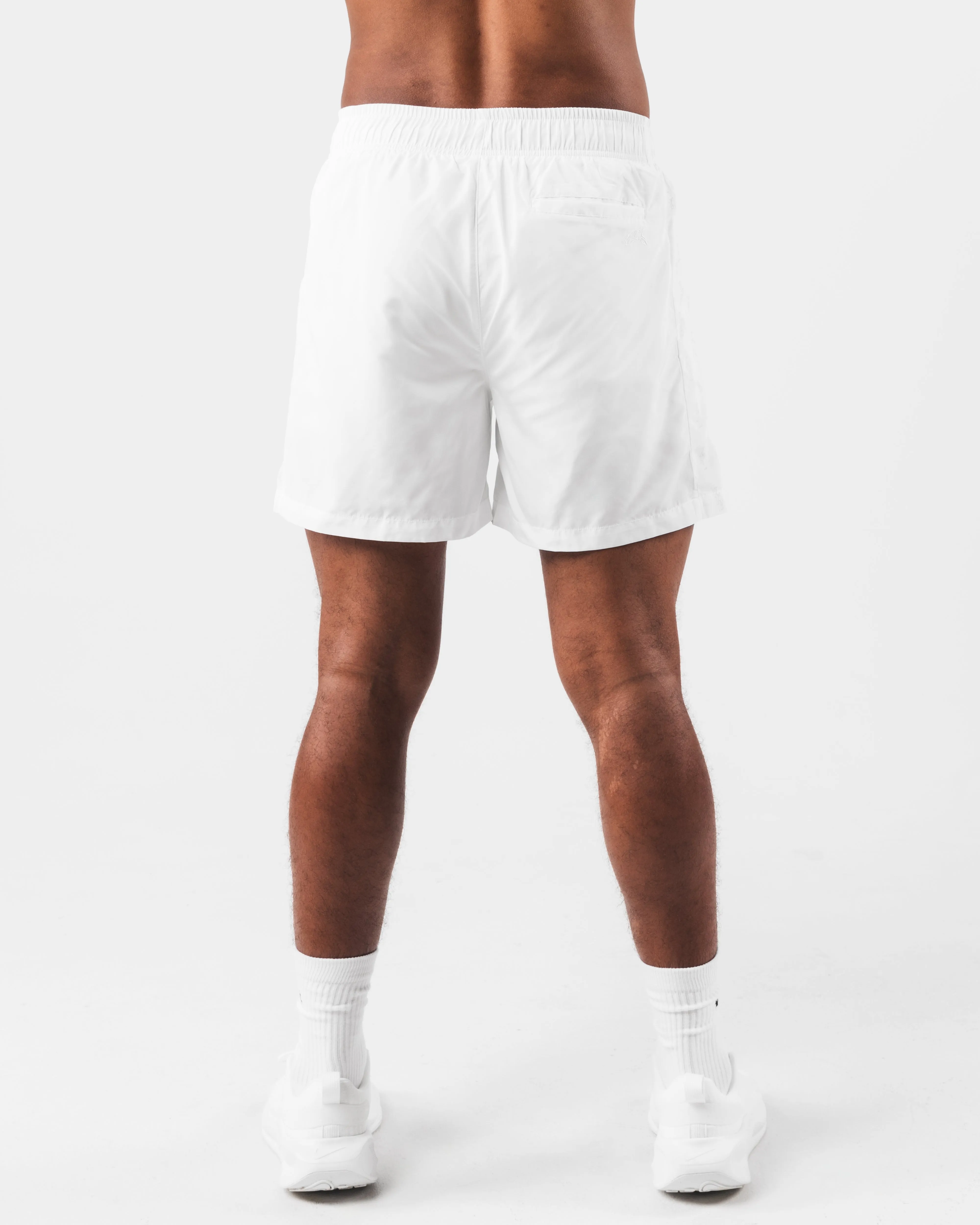 Alphalete Technical Swim Short - White