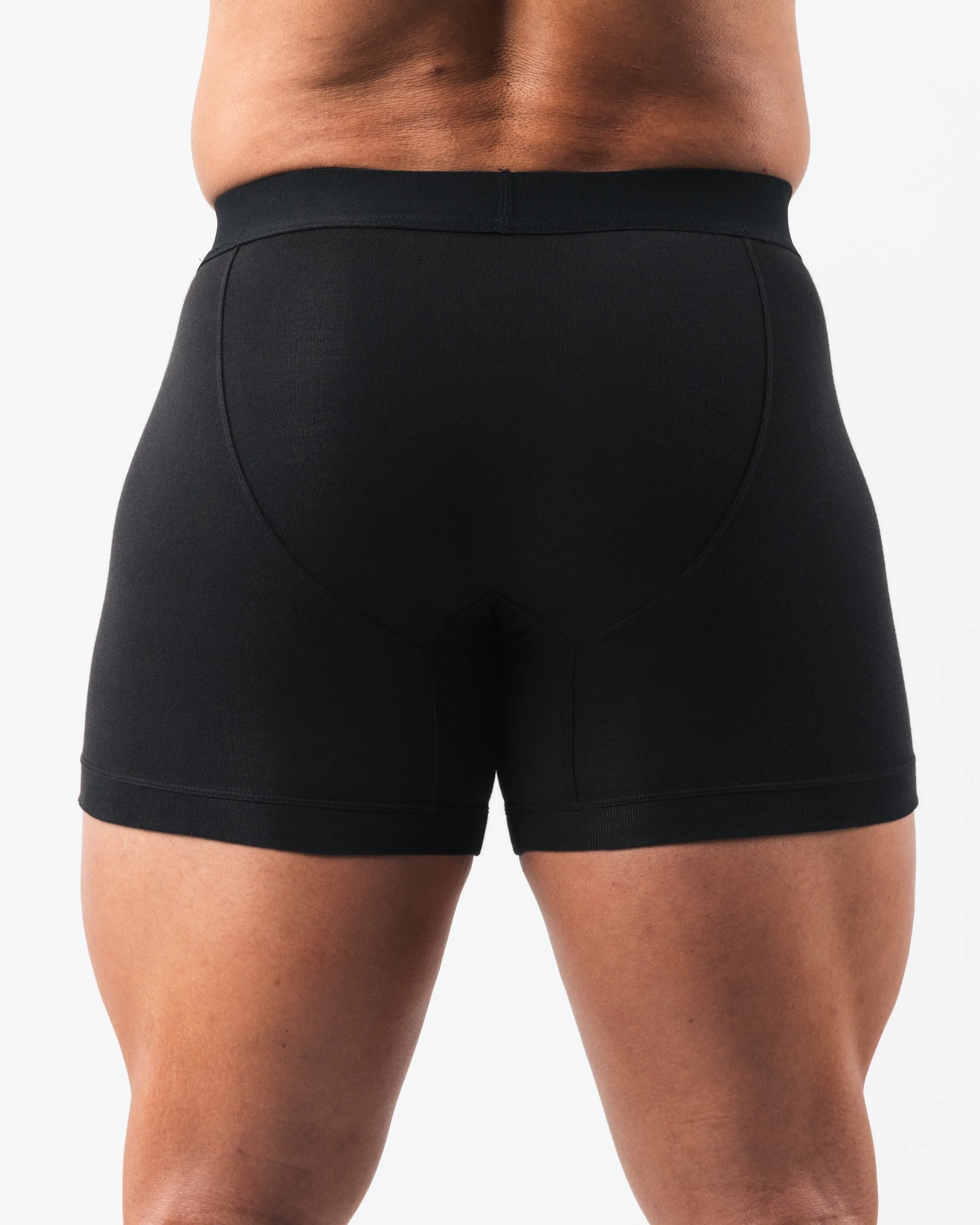 Alphalete Zero Classic Boxer Brief 2pk - Black