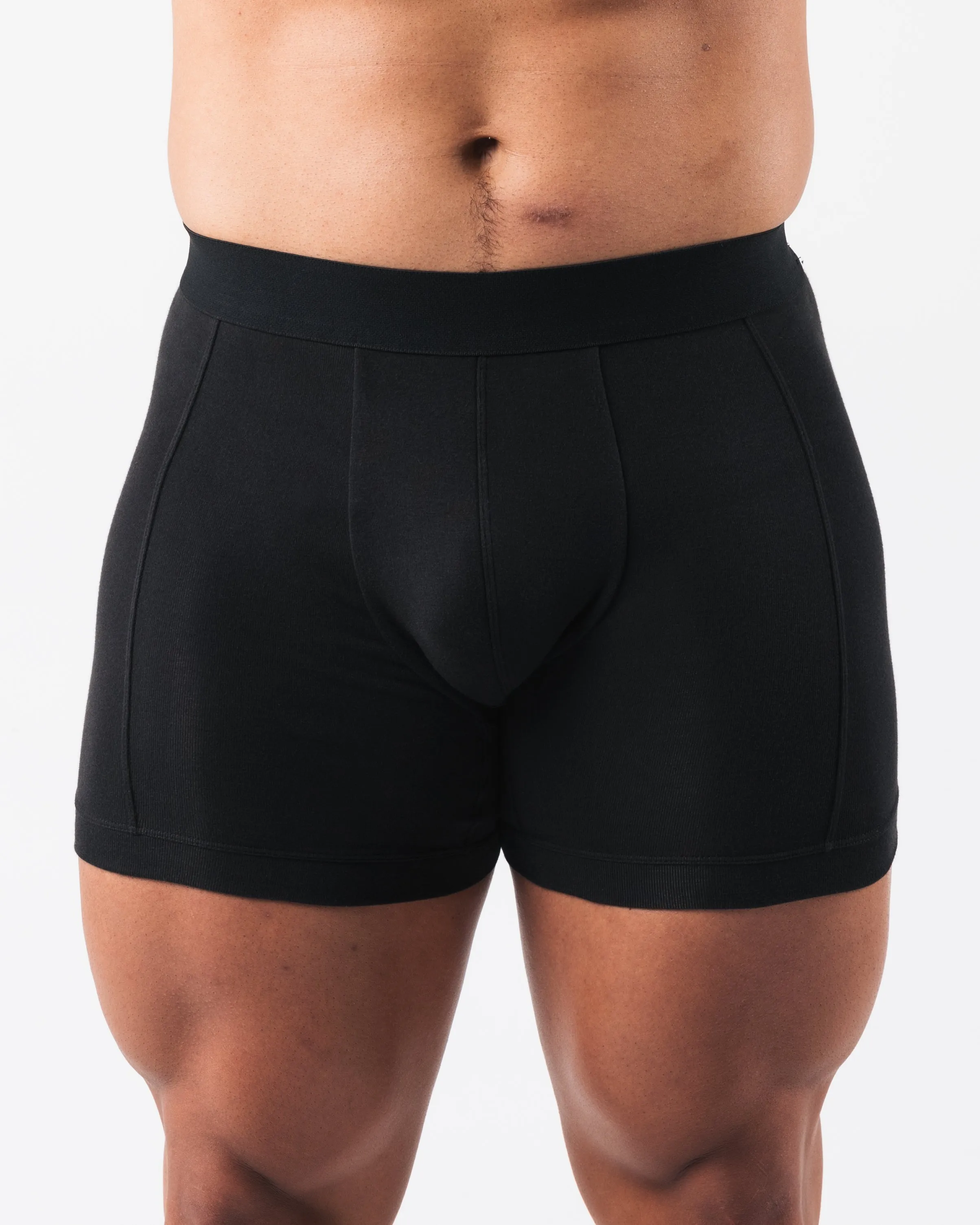 Alphalete Zero Classic Boxer Brief 2pk - Black