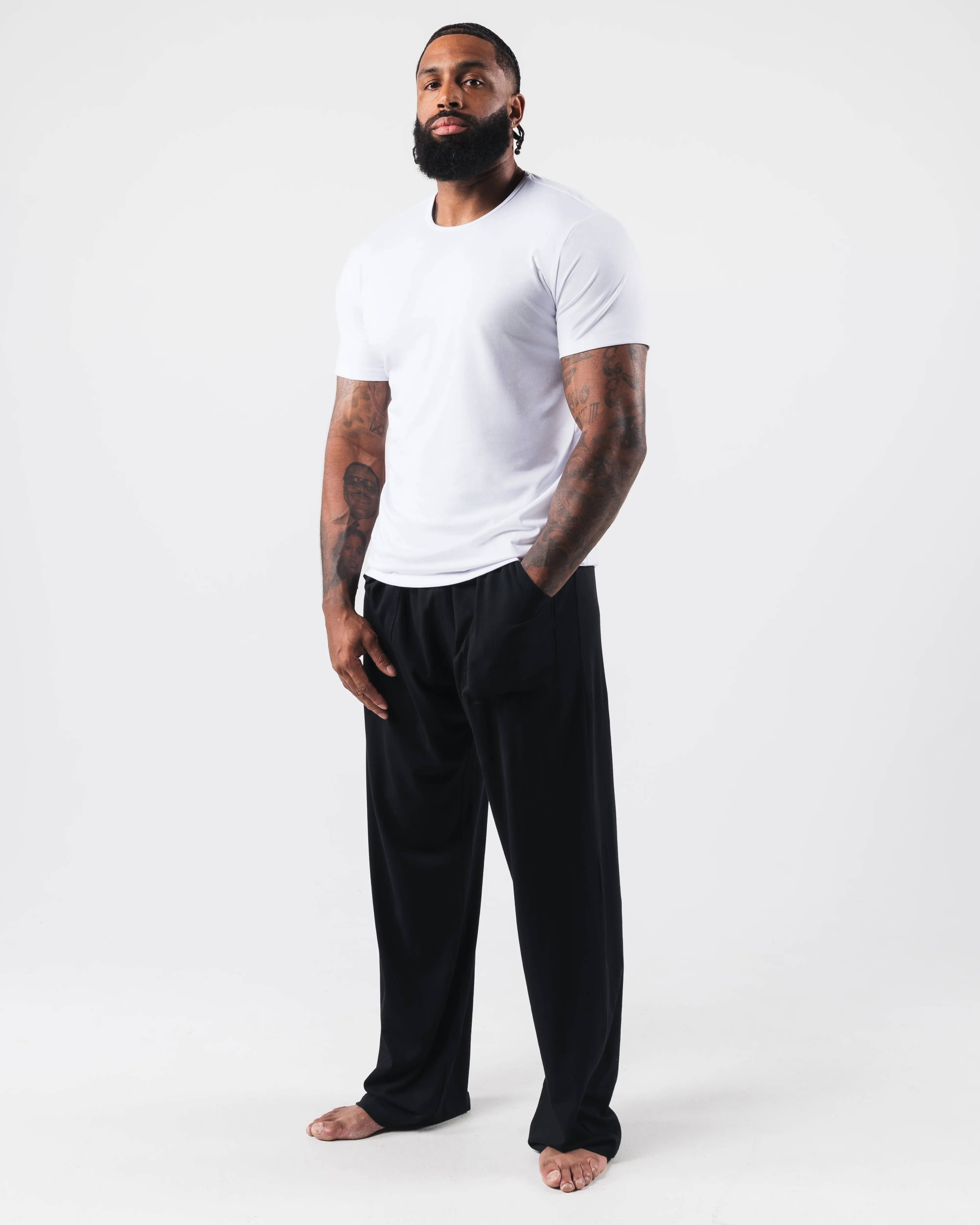 Alphalete Zero Classic Straight Leg Pant - Black