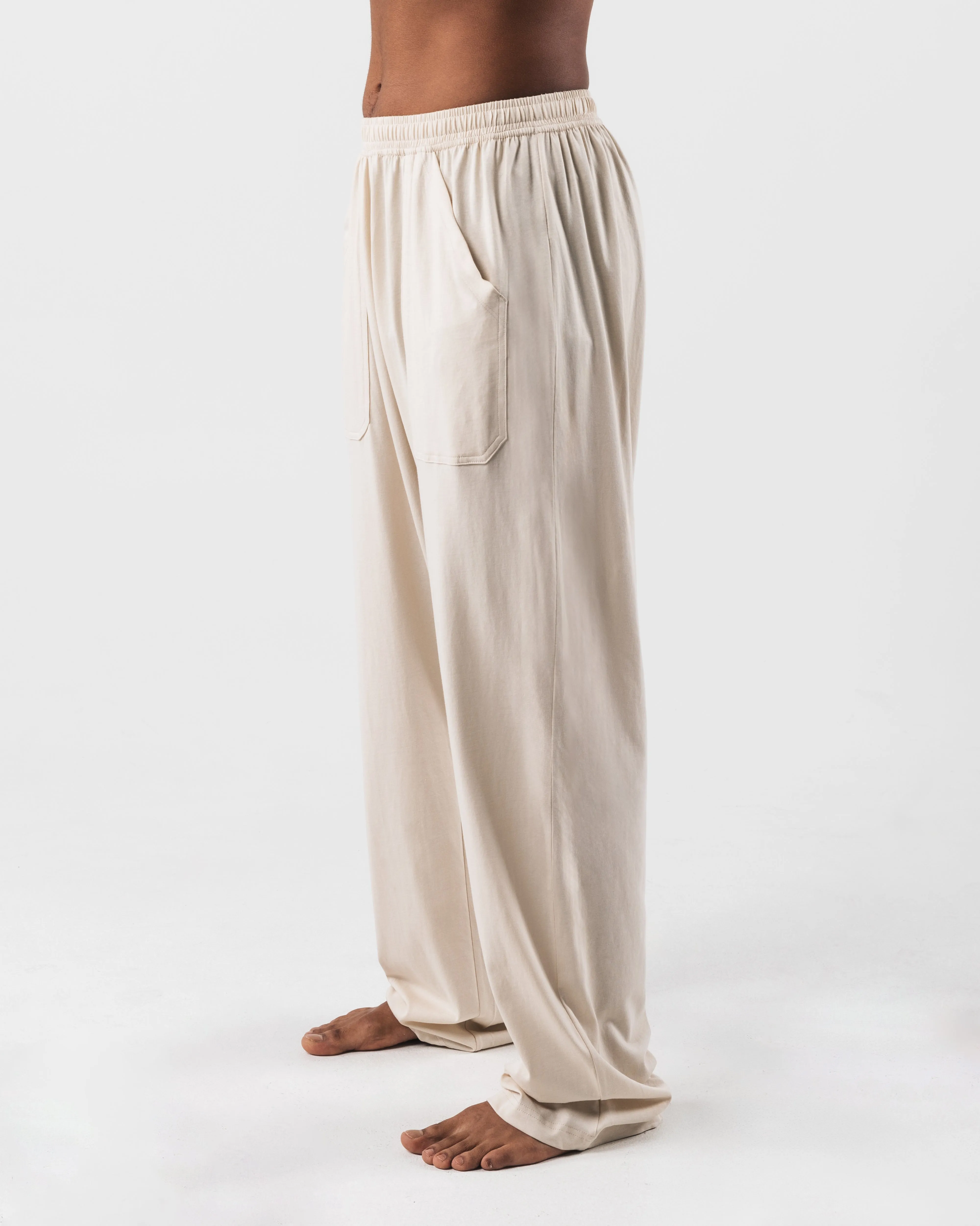Alphalete Zero Classic Straight Leg Pant - Cream