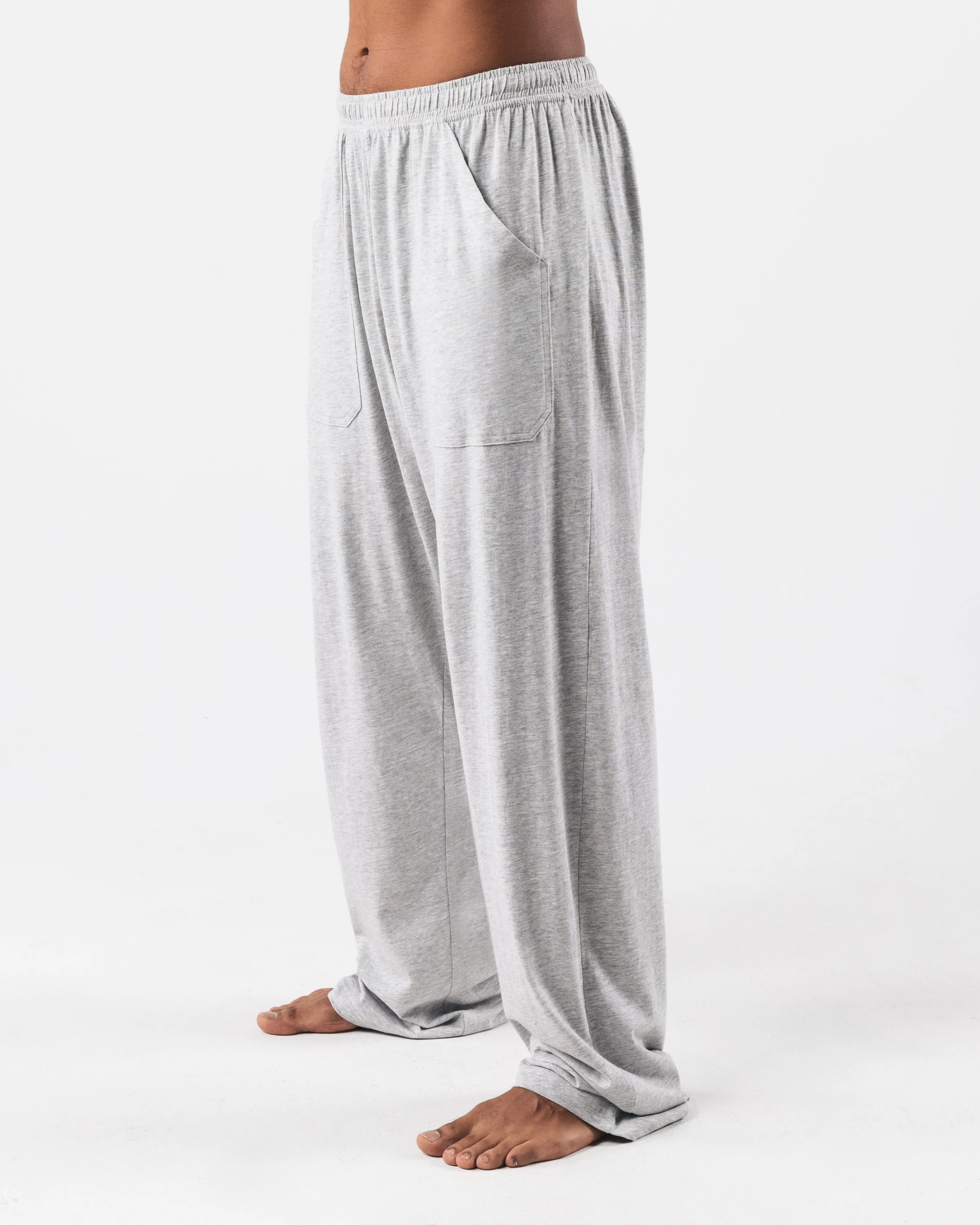 Alphalete Zero Classic Straight Leg Pant - Heather Grey