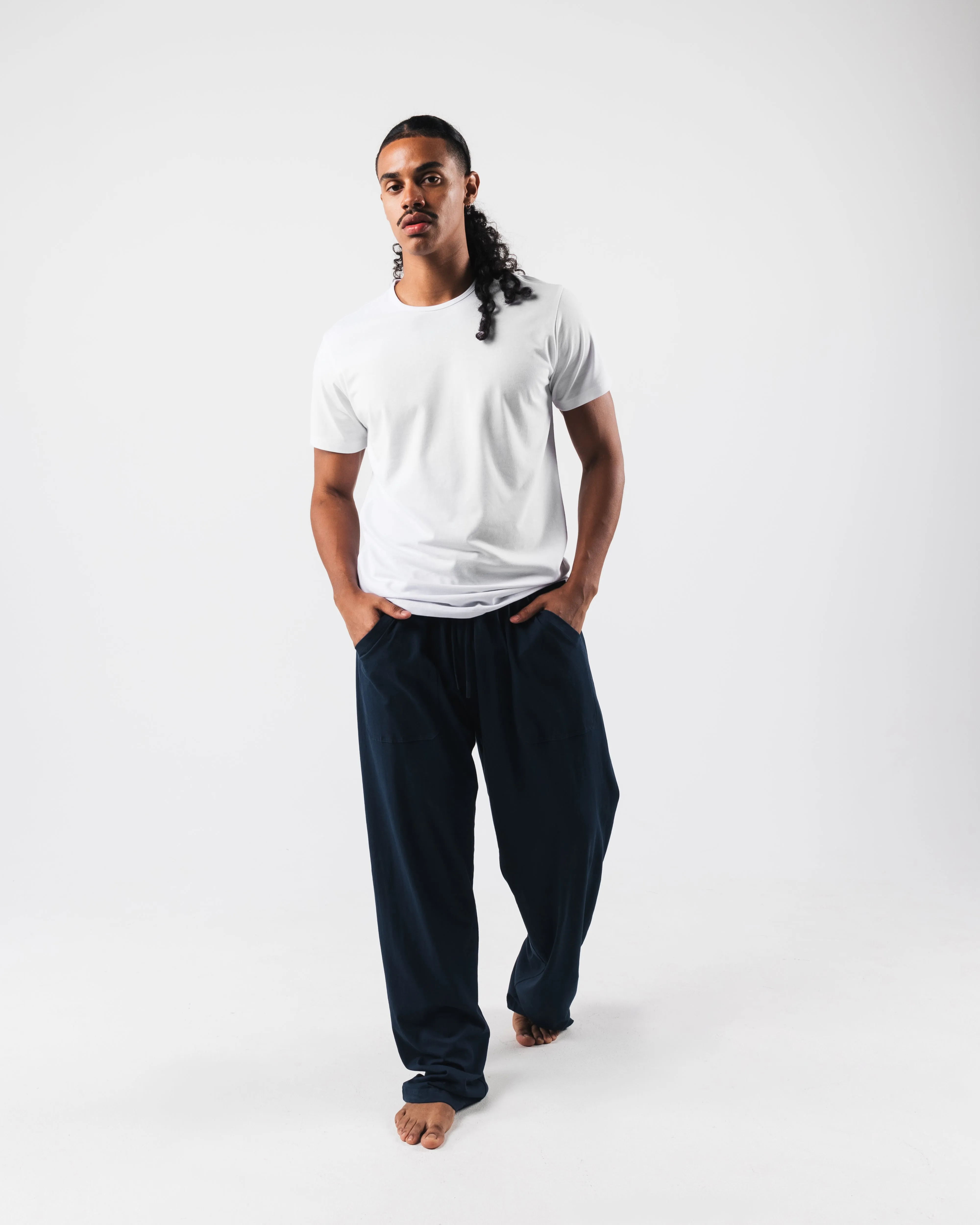 Alphalete Zero Classic Straight Leg Pant - Navy