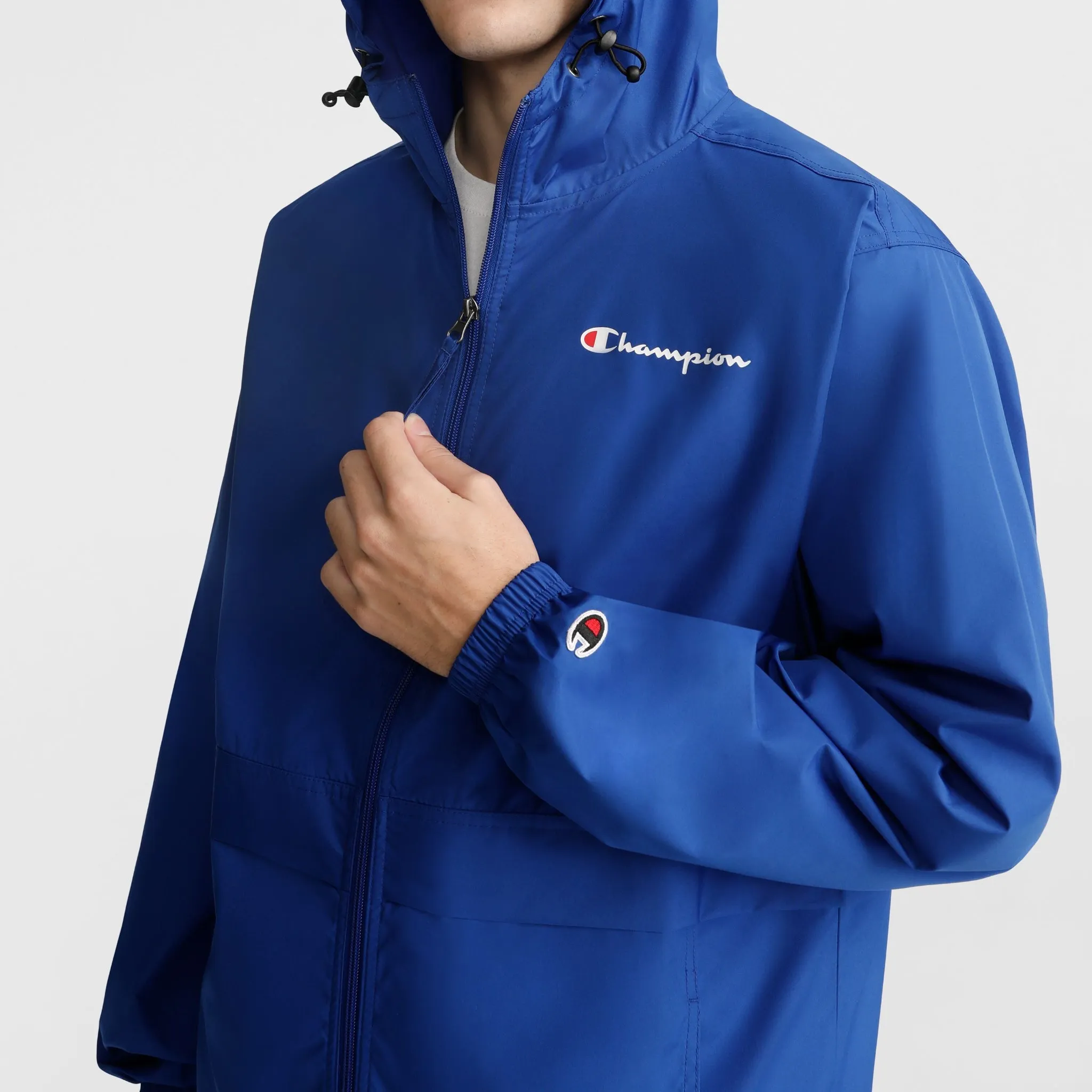 Champion Stadium Packable Jacket, Script Logo