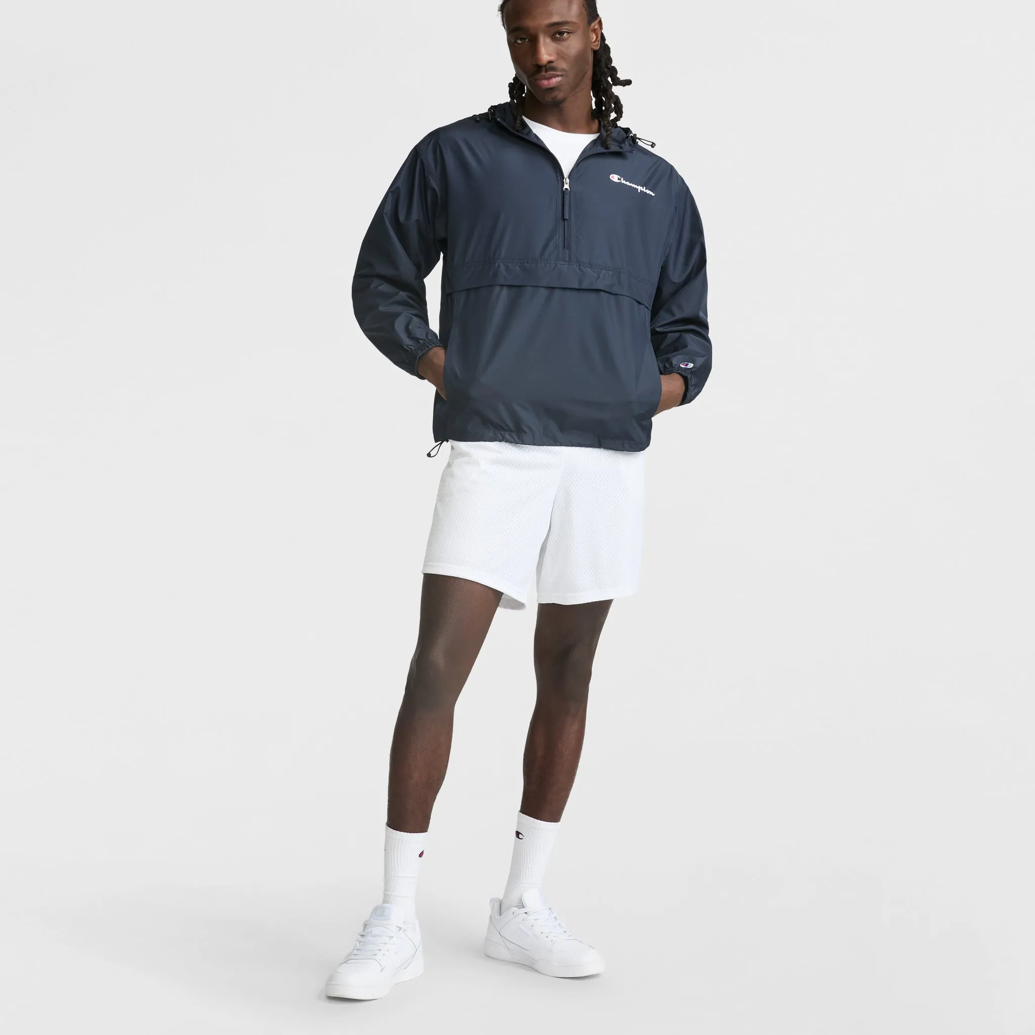 Champion Stadium Packable Jacket, Script Logo