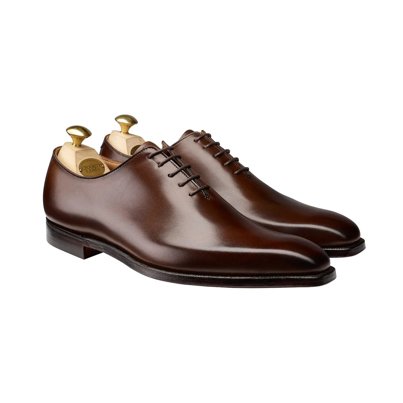 Crockett & Jones Alex Dark Brown Burnished Calf
