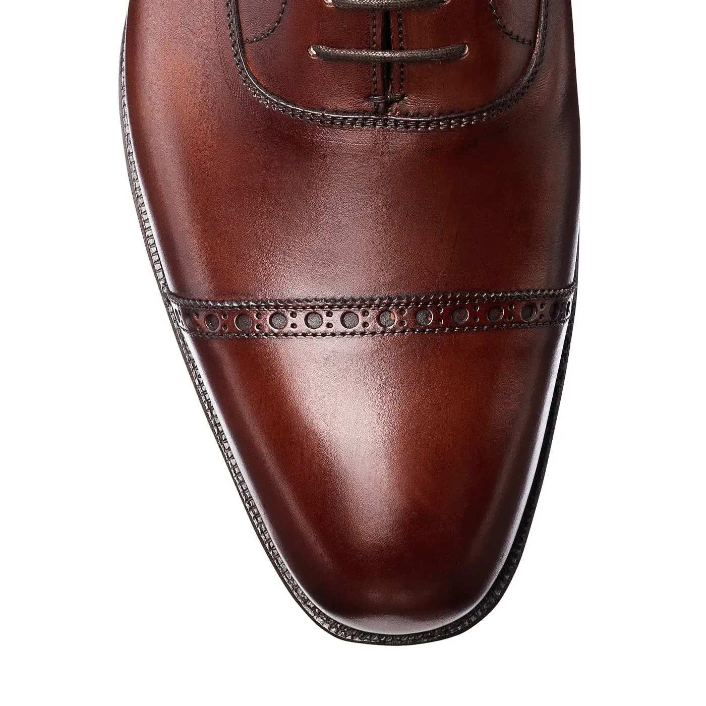Crockett & Jones Belgrave Chestnut Antique Calf