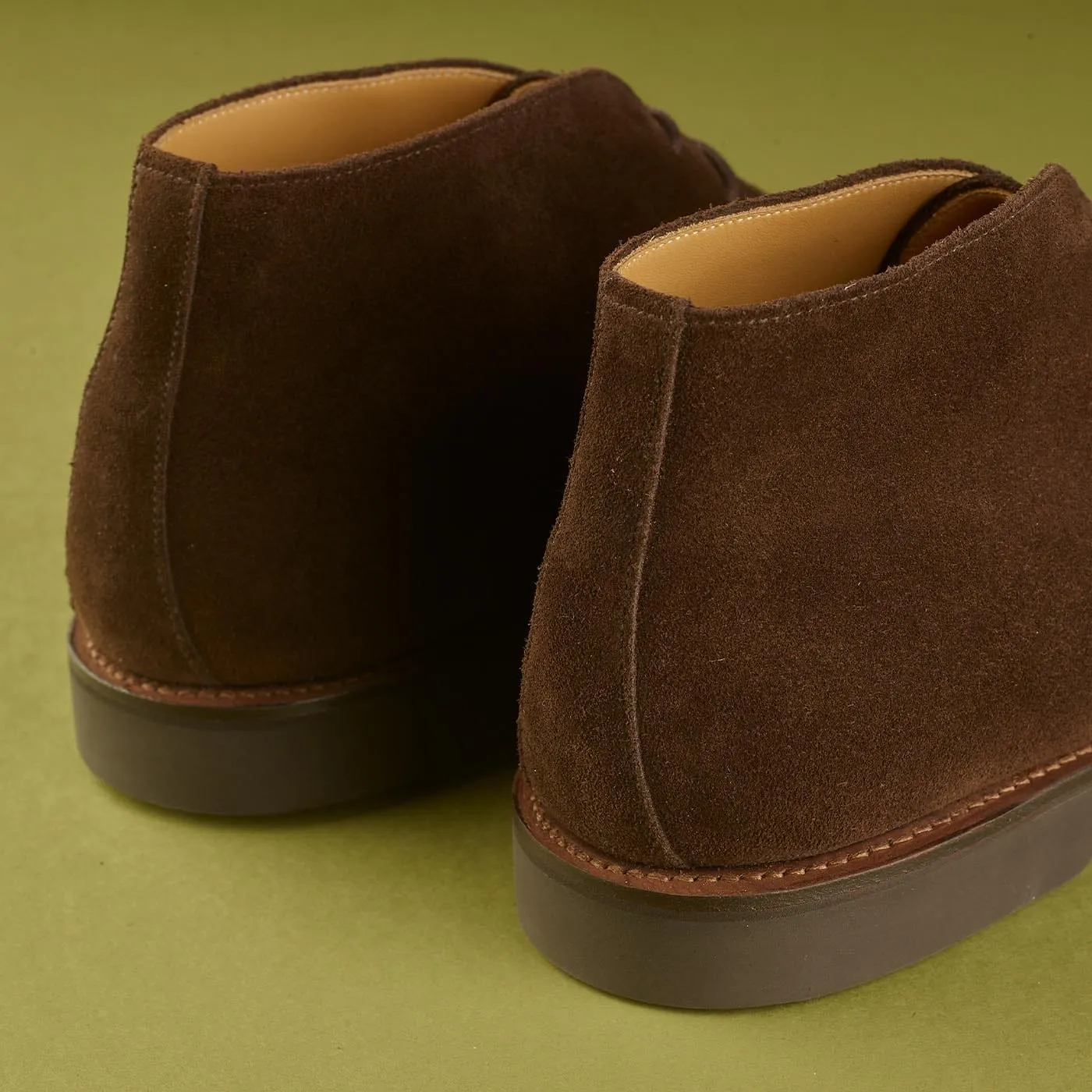 Crockett & Jones Bibury Dark Brown Suede