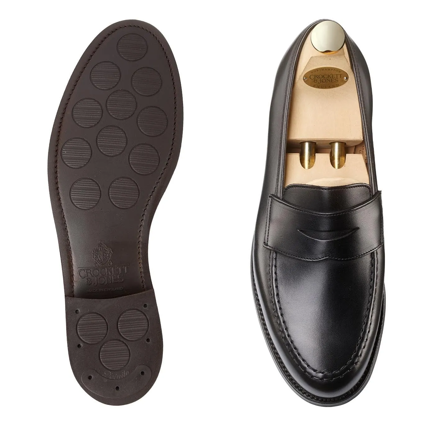 Crockett & Jones Boston Black Calf