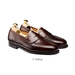 Crockett & Jones Boston Dark Brown Country Calf Grain (G Fitting)