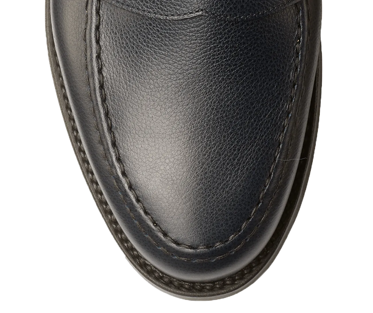 Crockett & Jones Boston Navy Cotswold Grain