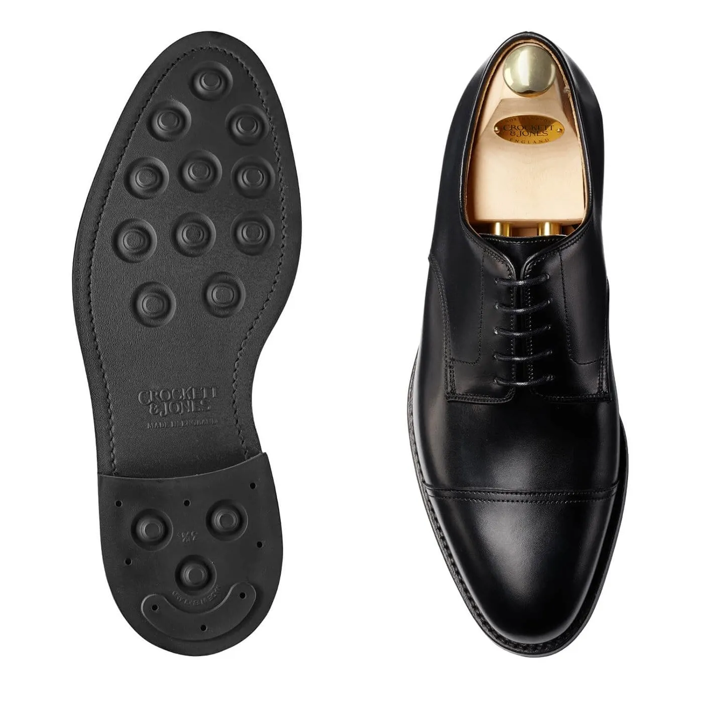 Crockett & Jones Bradford Black Calf (G Fitting)