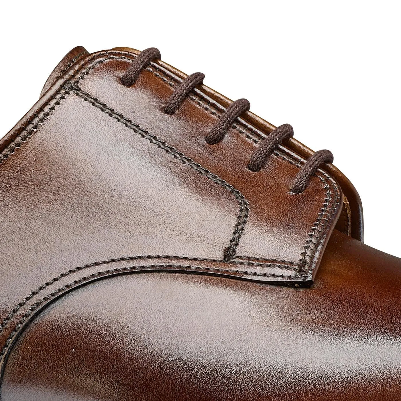 Crockett & Jones Bristol 3 Dark Brown Burnished Calf