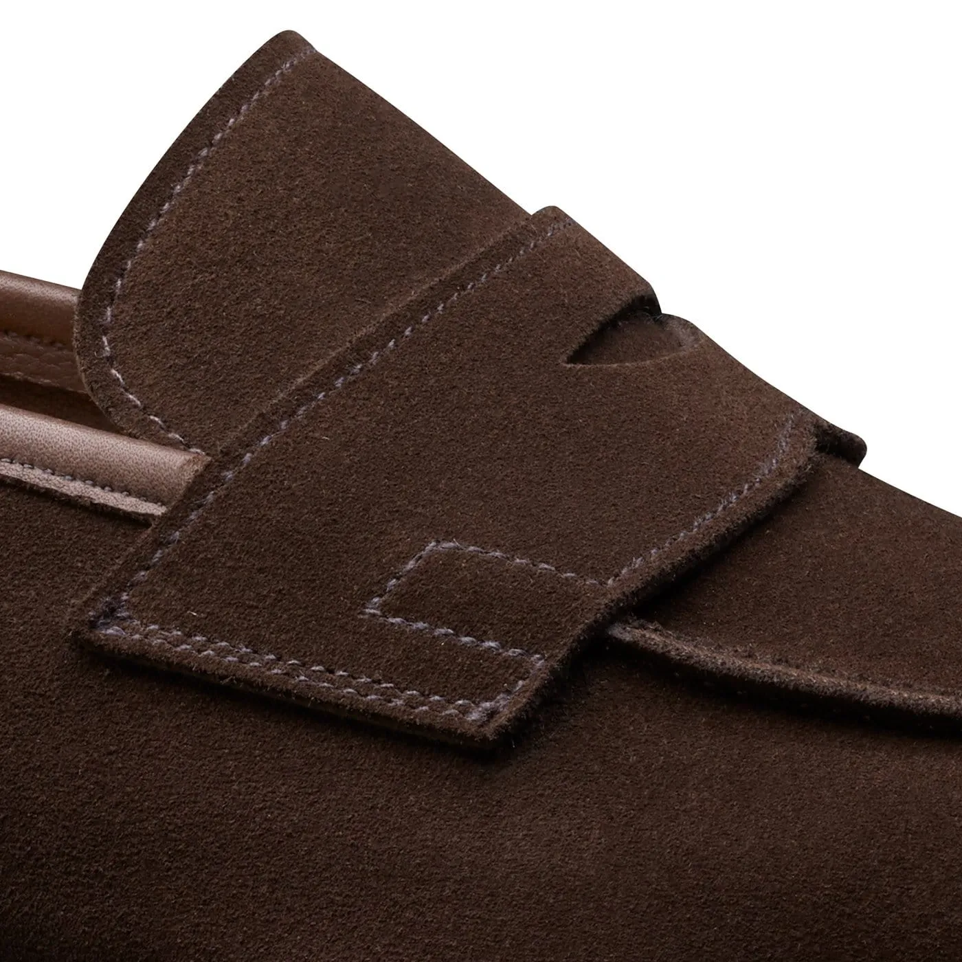 Crockett & Jones Cadogan Dark Brown Calf Suede