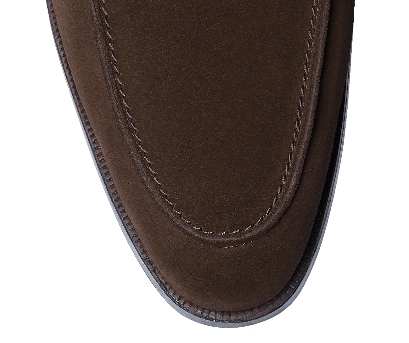Crockett & Jones Cadogan Dark Brown Calf Suede