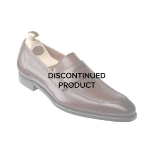 Crockett & Jones Cadogan Dark Brown Pebble Grain