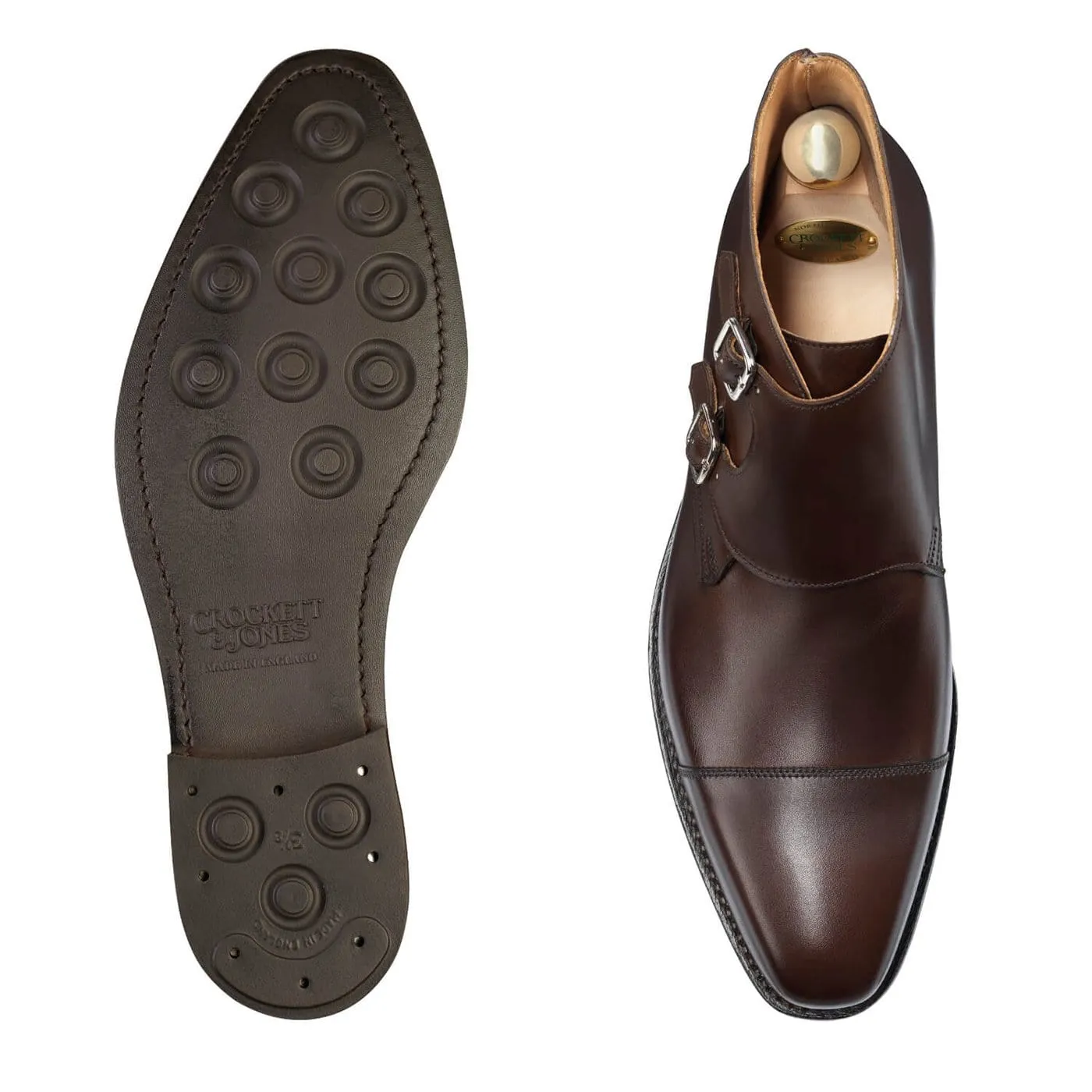 Crockett & Jones Camberley Dark Brown Burnished Calf