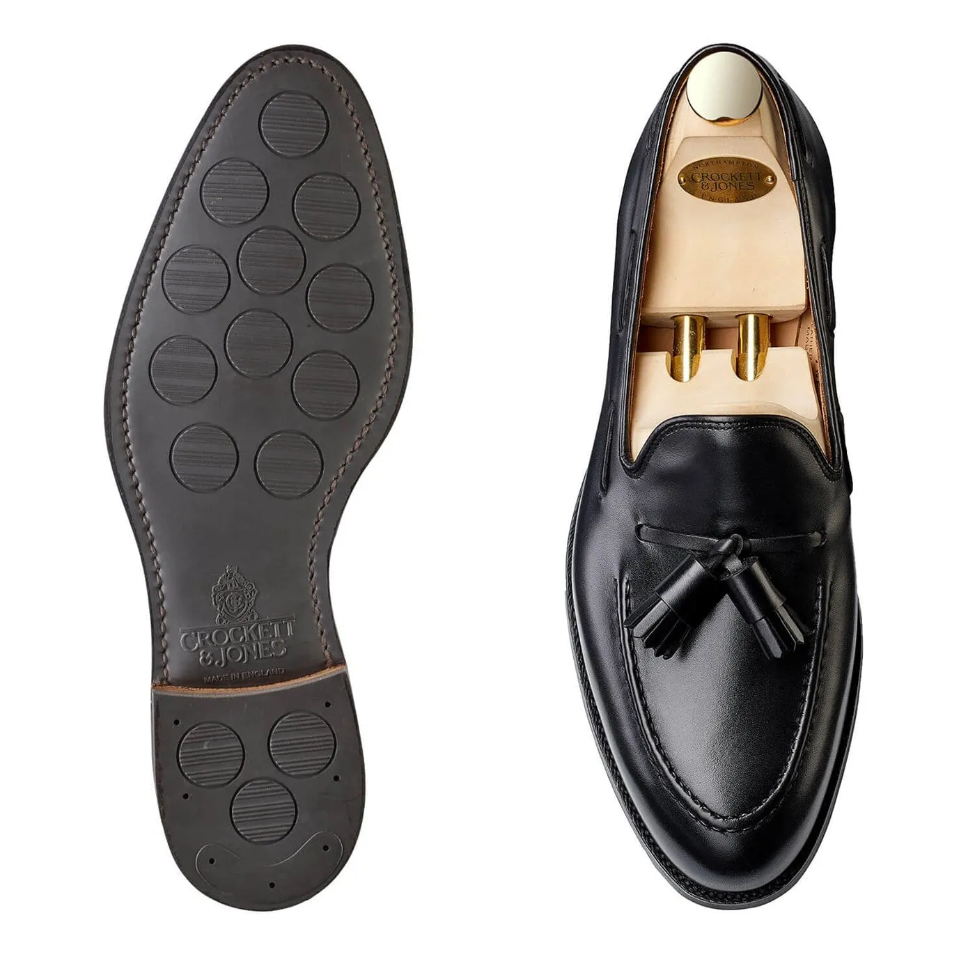 Crockett & Jones Cavendish Black Calf (City Sole)