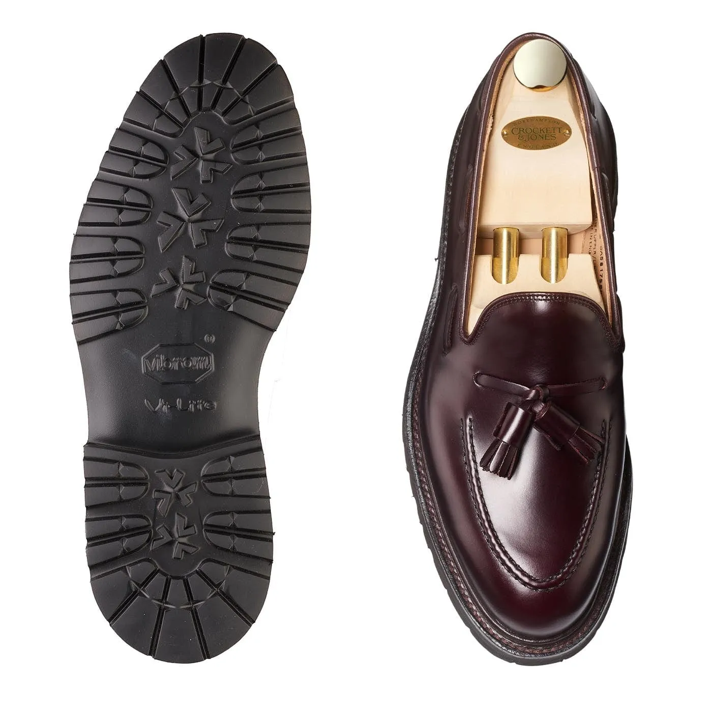Crockett & Jones Cavendish Burgundy Cavalry Calf