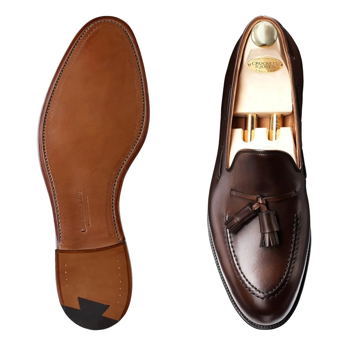 Crockett & Jones Cavendish Dark Brown Burnished Calf