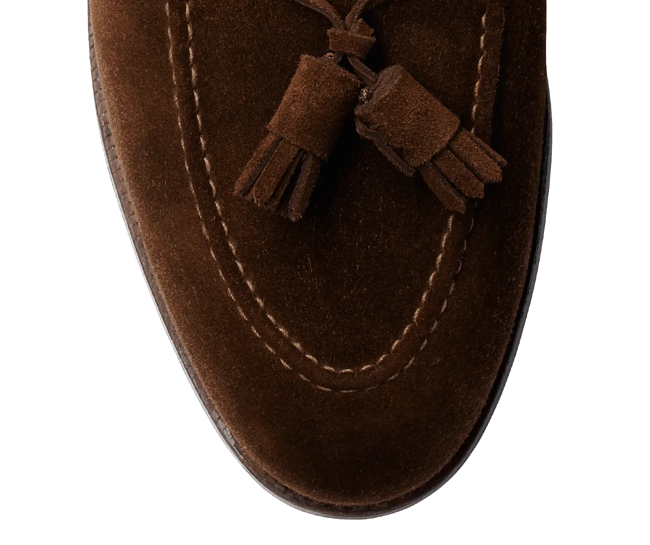 Crockett & Jones Cavendish Dark Brown Calf Suede