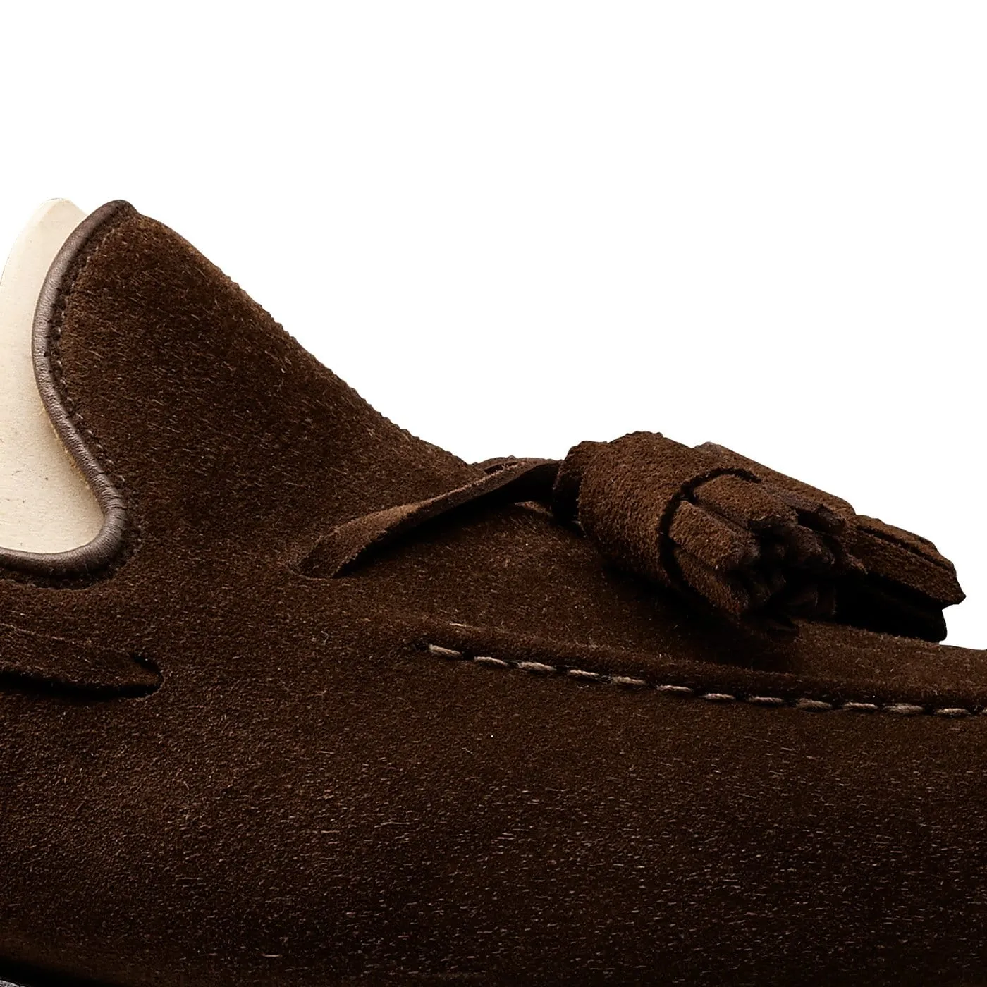 Crockett & Jones Cavendish Dark Brown Calf Suede