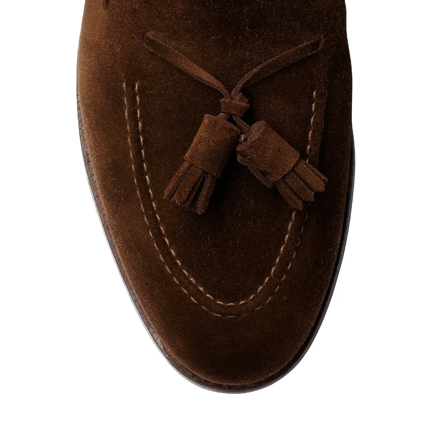 Crockett & Jones Cavendish Dark Brown Calf Suede
