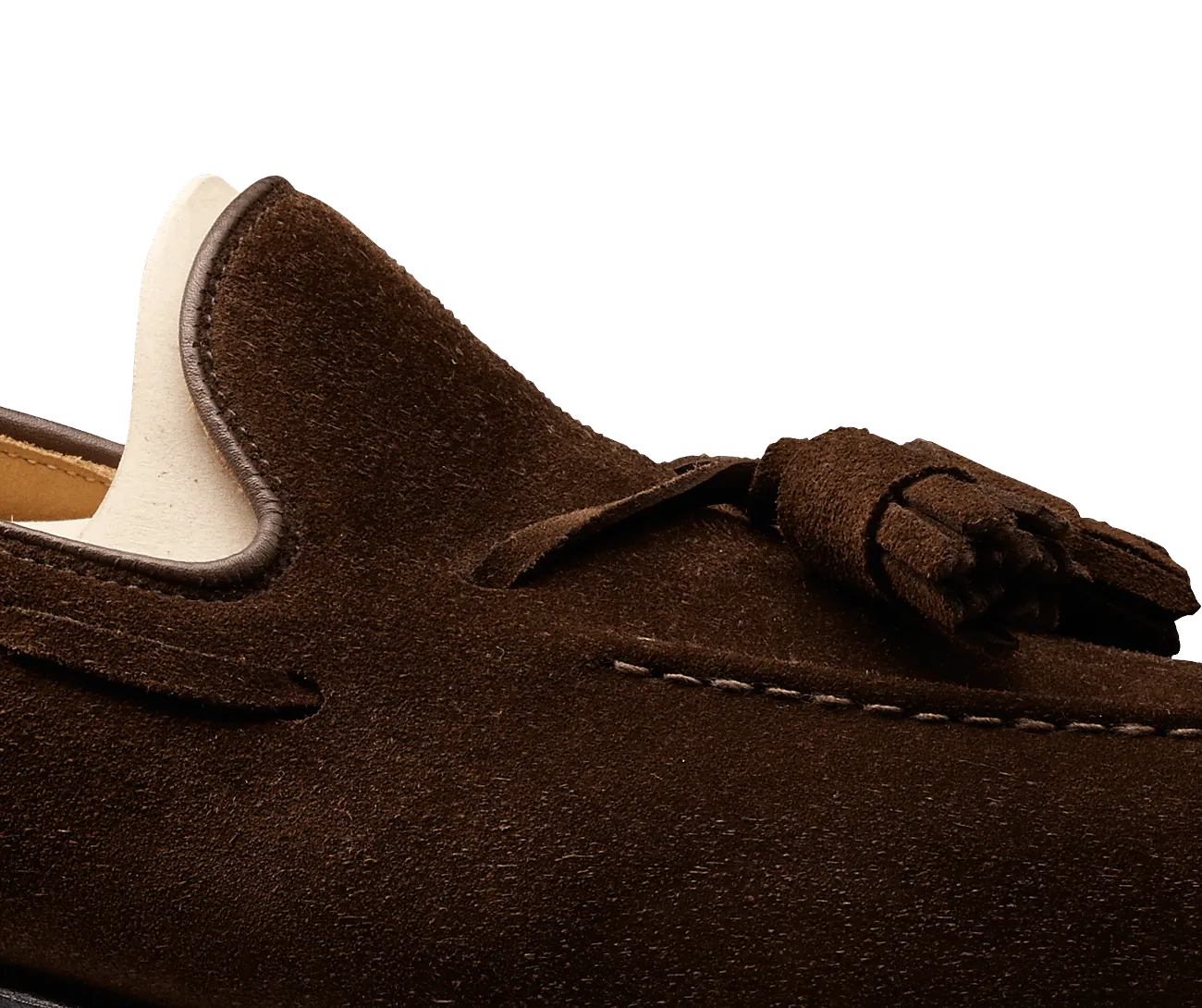 Crockett & Jones Cavendish Dark Brown Calf Suede