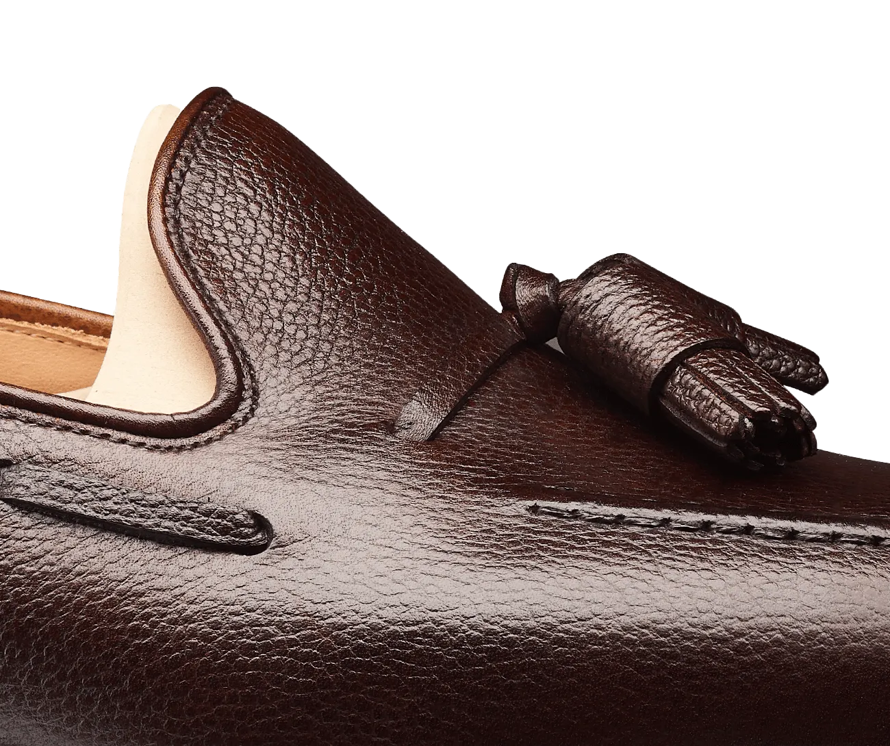 Crockett & Jones Cavendish Dark Brown Pebble Grain