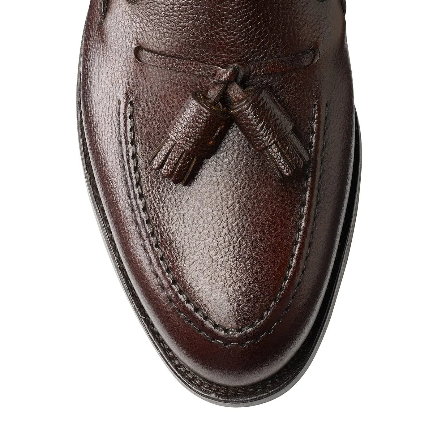 Crockett & Jones Cavendish Dark Brown Pebble Grain