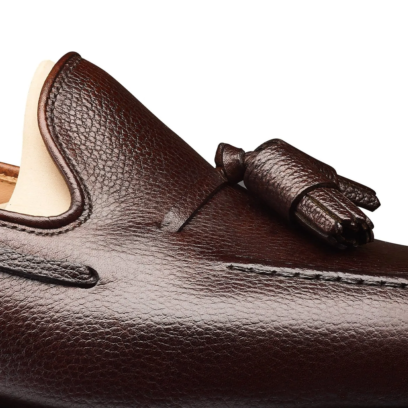 Crockett & Jones Cavendish Dark Brown Pebble Grain