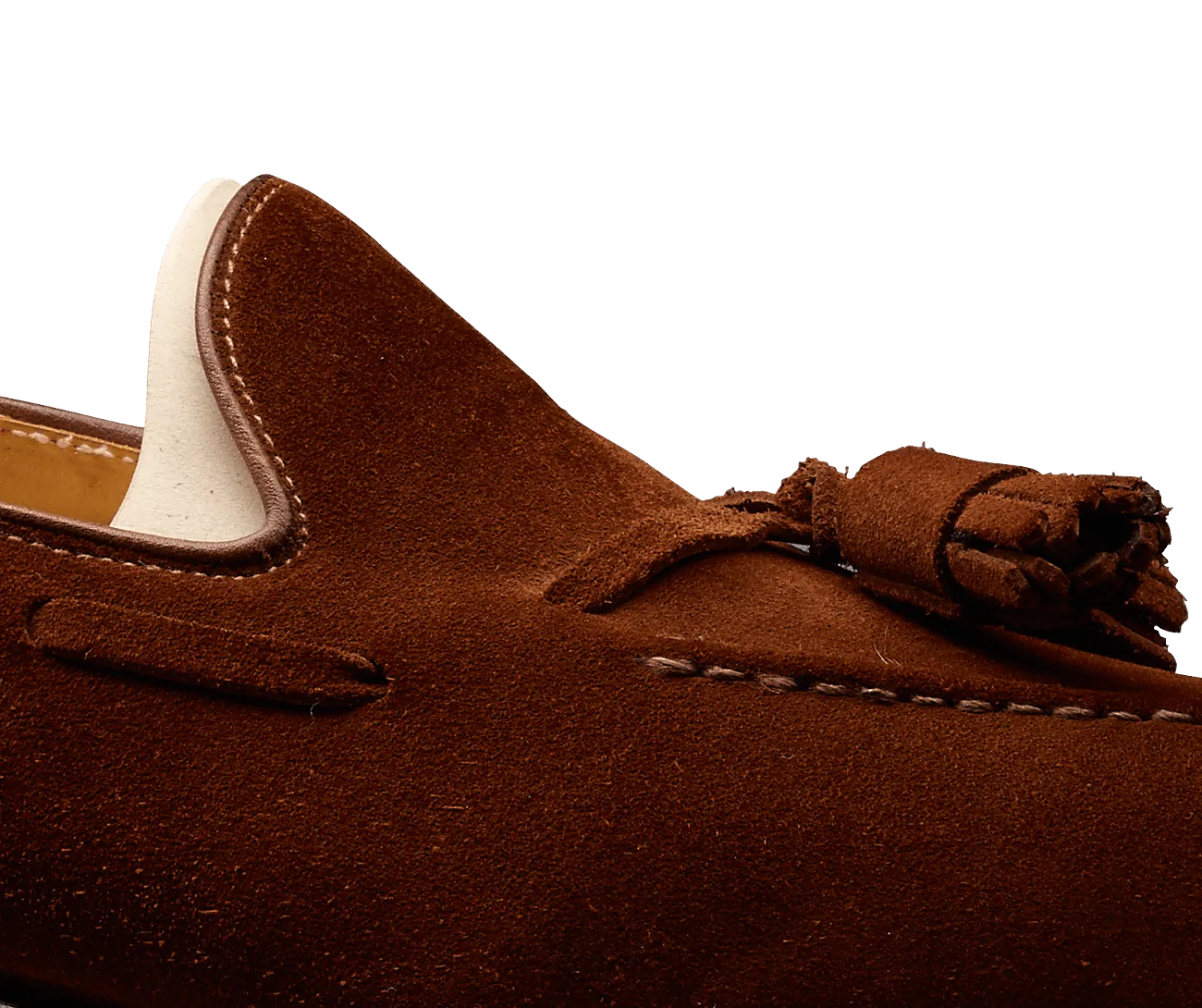 Crockett & Jones Cavendish Polo Brown Calf Suede