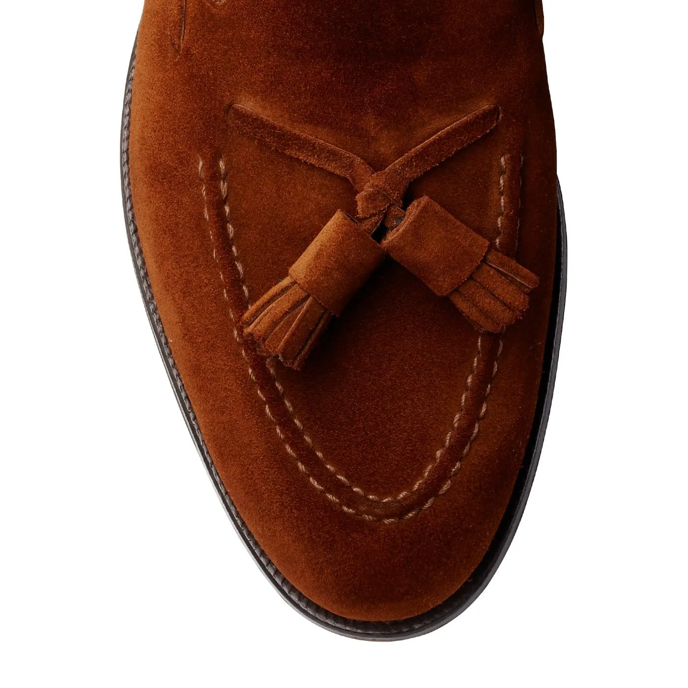 Crockett & Jones Cavendish Polo Brown Calf Suede