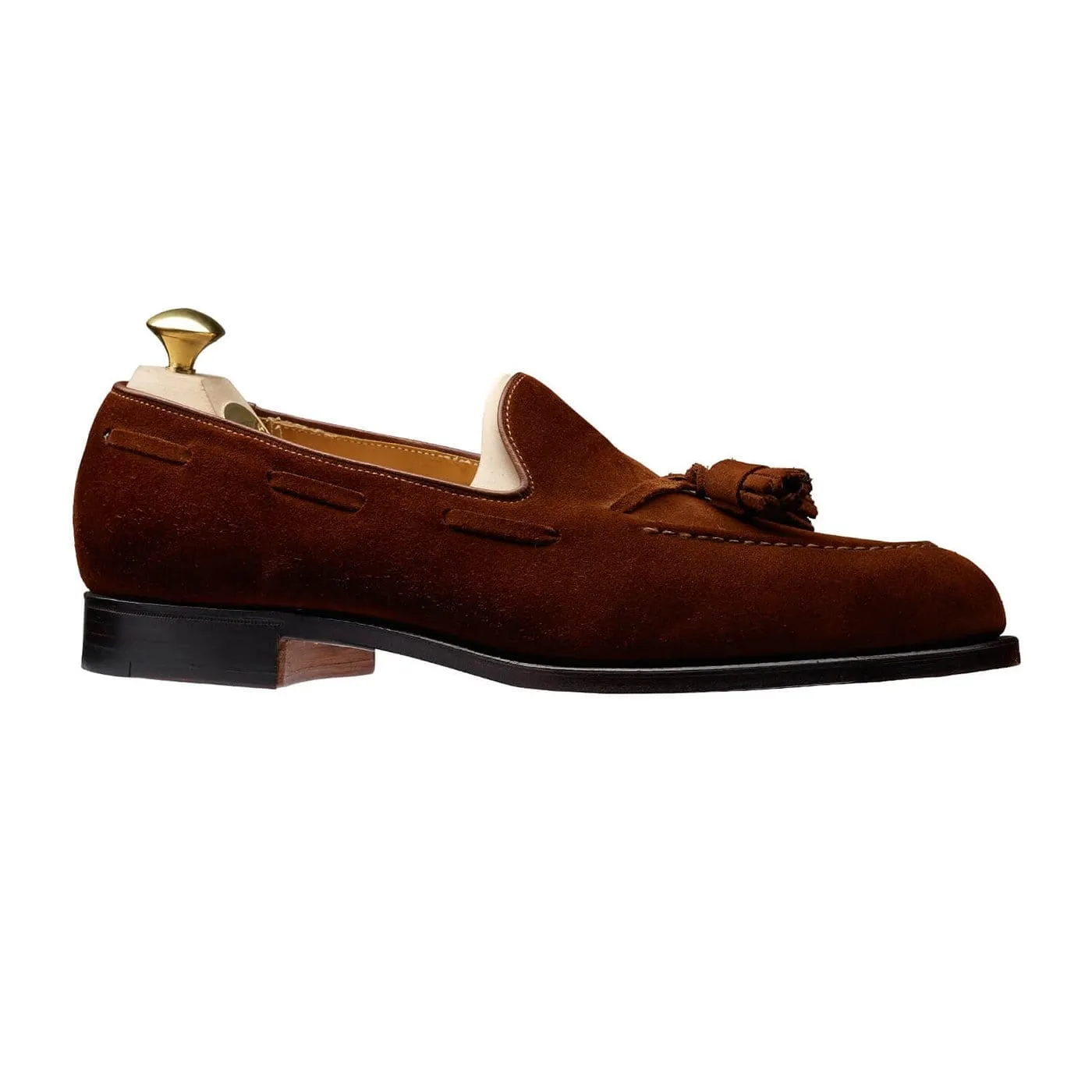 Crockett & Jones Cavendish Polo Brown Calf Suede