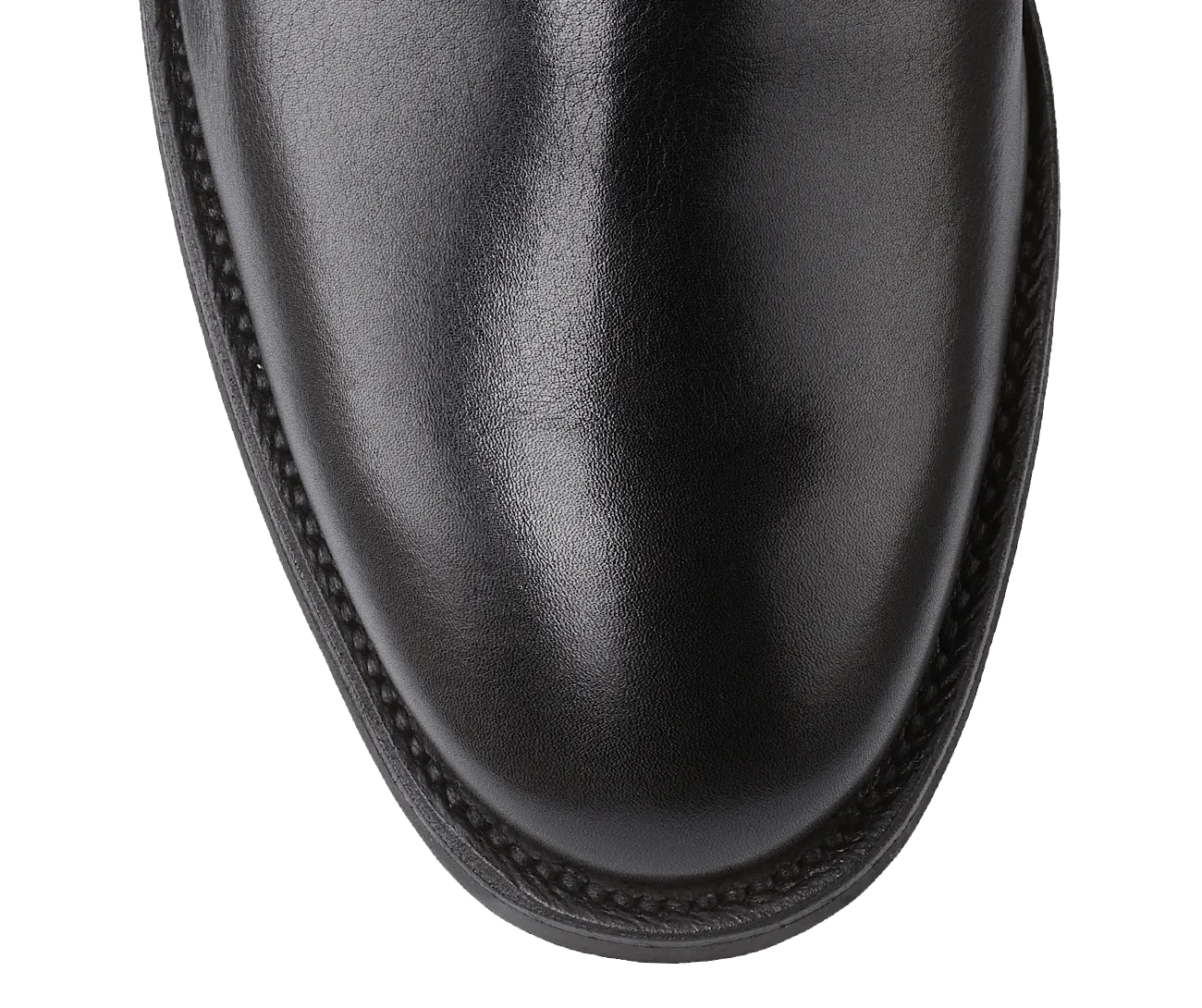 Crockett & Jones Chelsea 5 Black Milled Calf