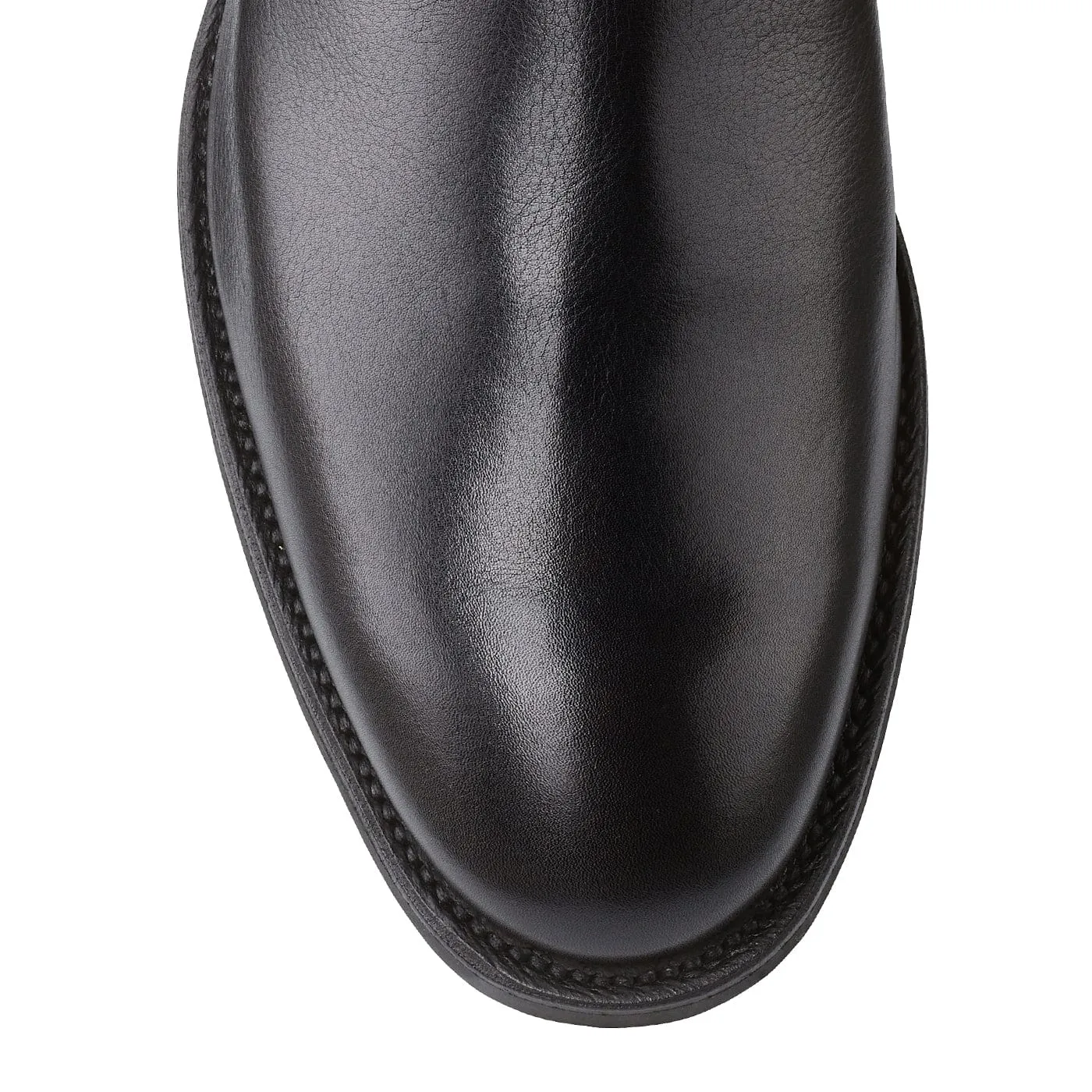 Crockett & Jones Chelsea 5 Black Milled Calf