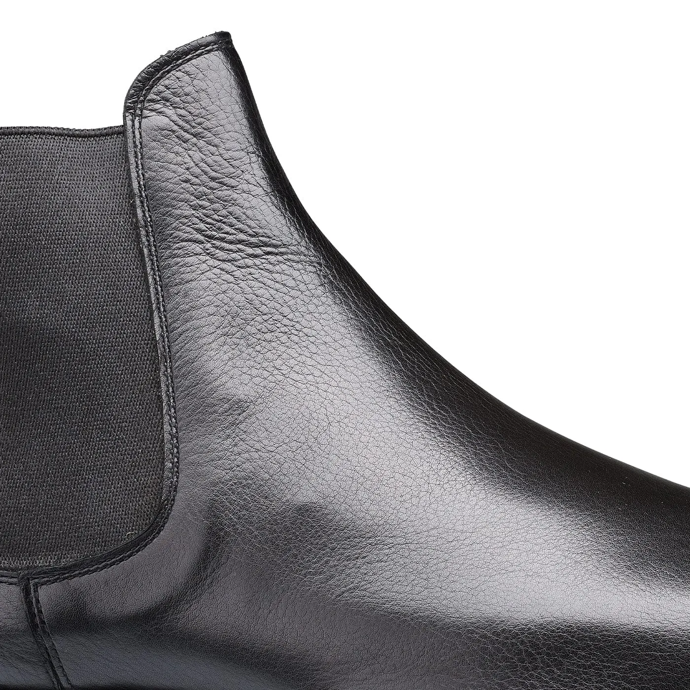 Crockett & Jones Chelsea 5 Black Milled Calf