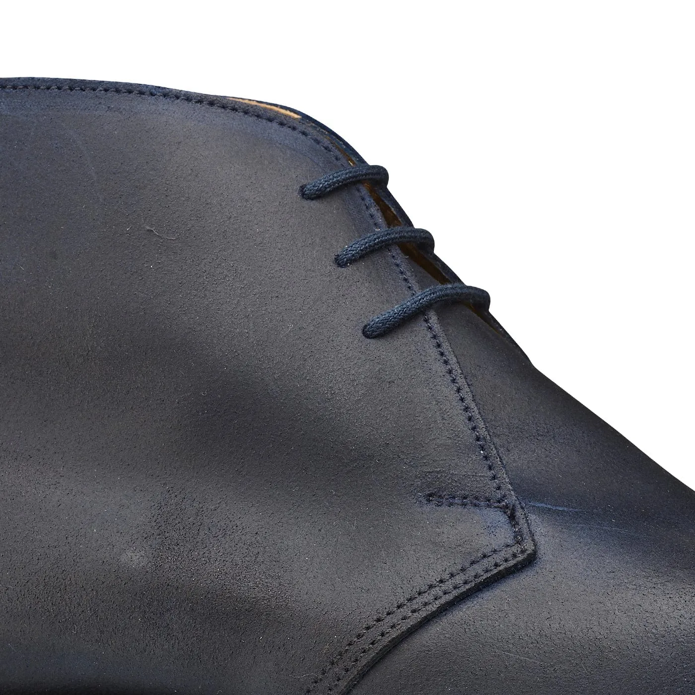 Crockett & Jones Chepstow 4 Navy Rough-Out Suede
