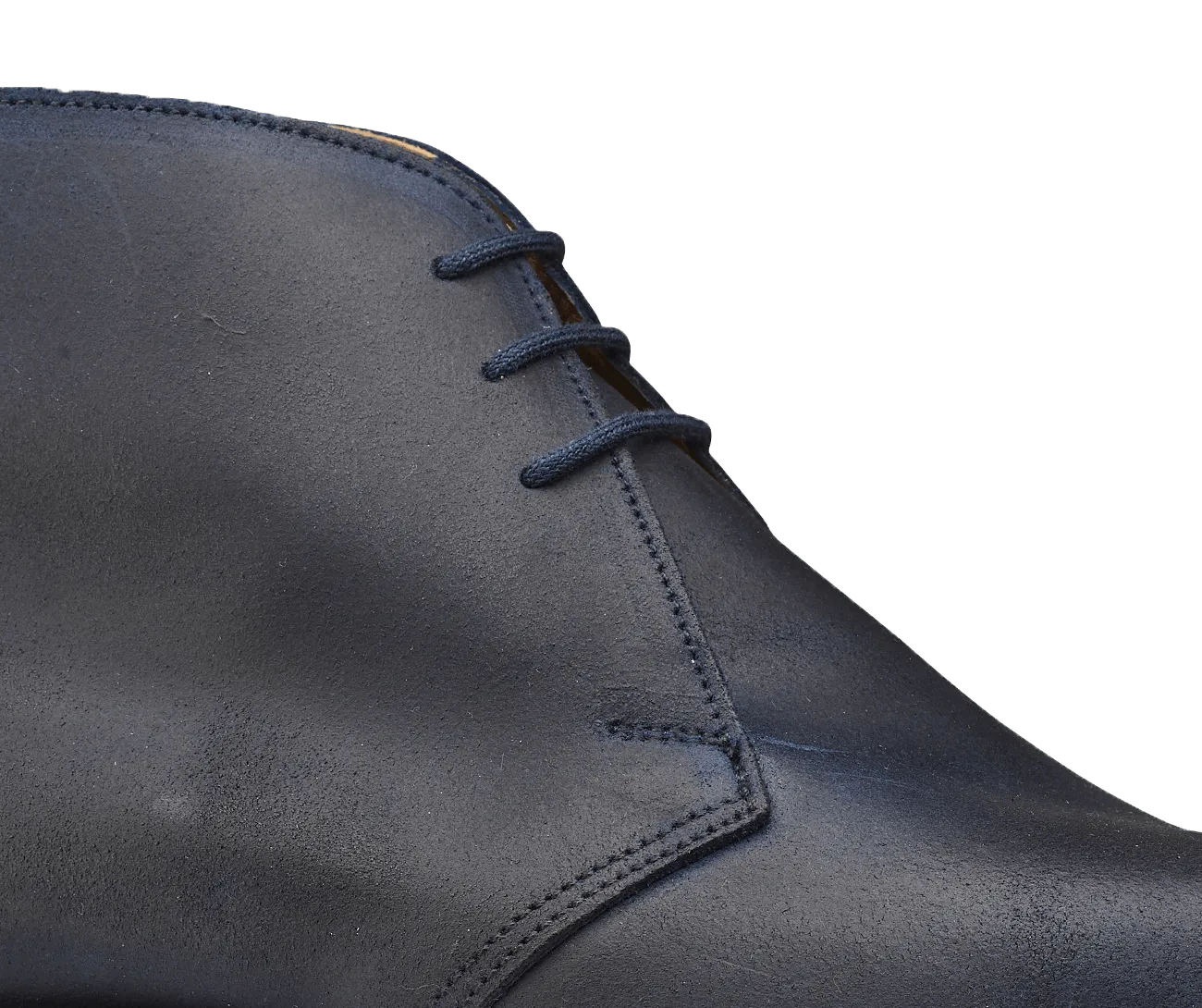 Crockett & Jones Chepstow 4 Navy Rough-Out Suede