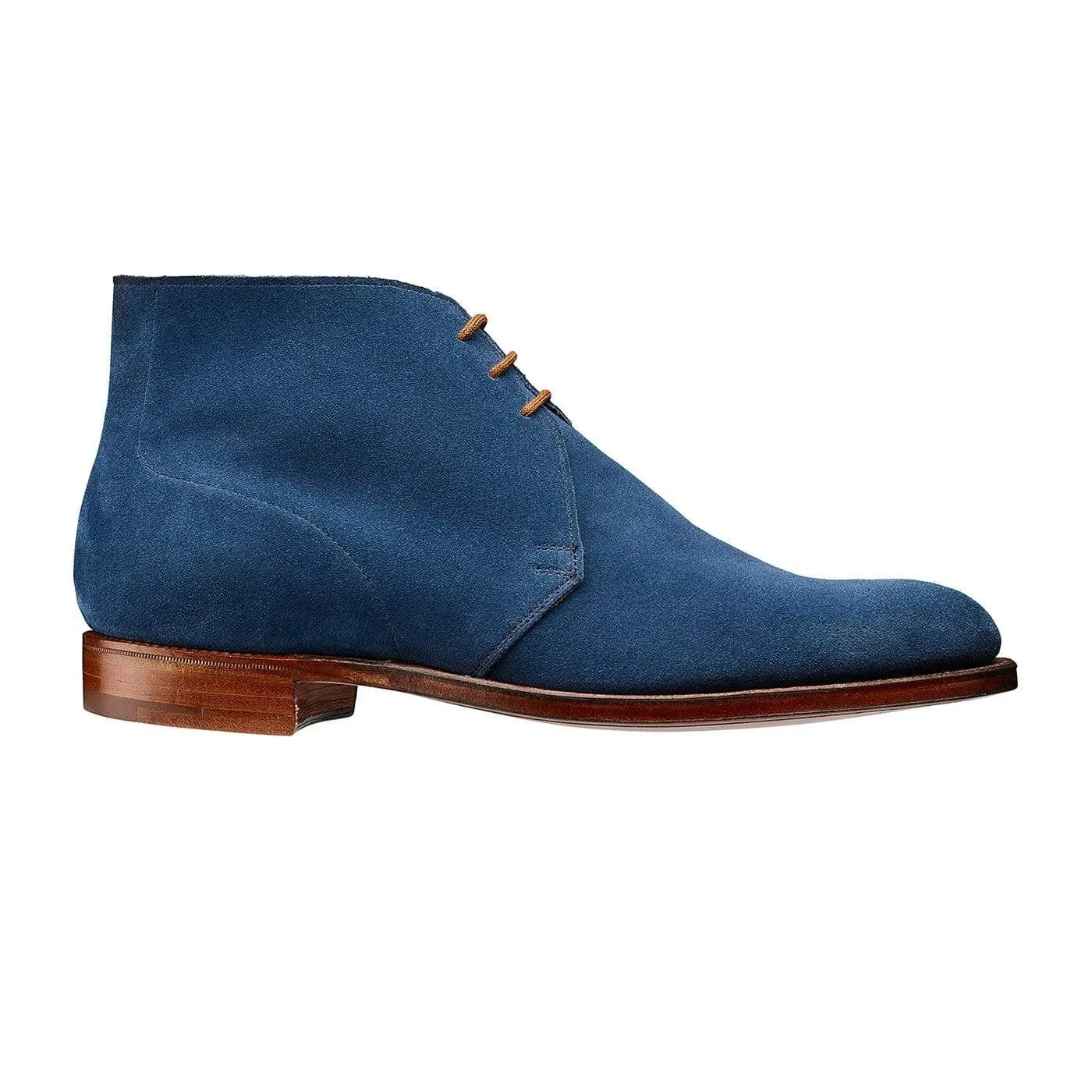 Crockett & Jones Chukka Mid-Blue Suede
