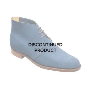 Crockett & Jones Chukka Mid-Blue Suede