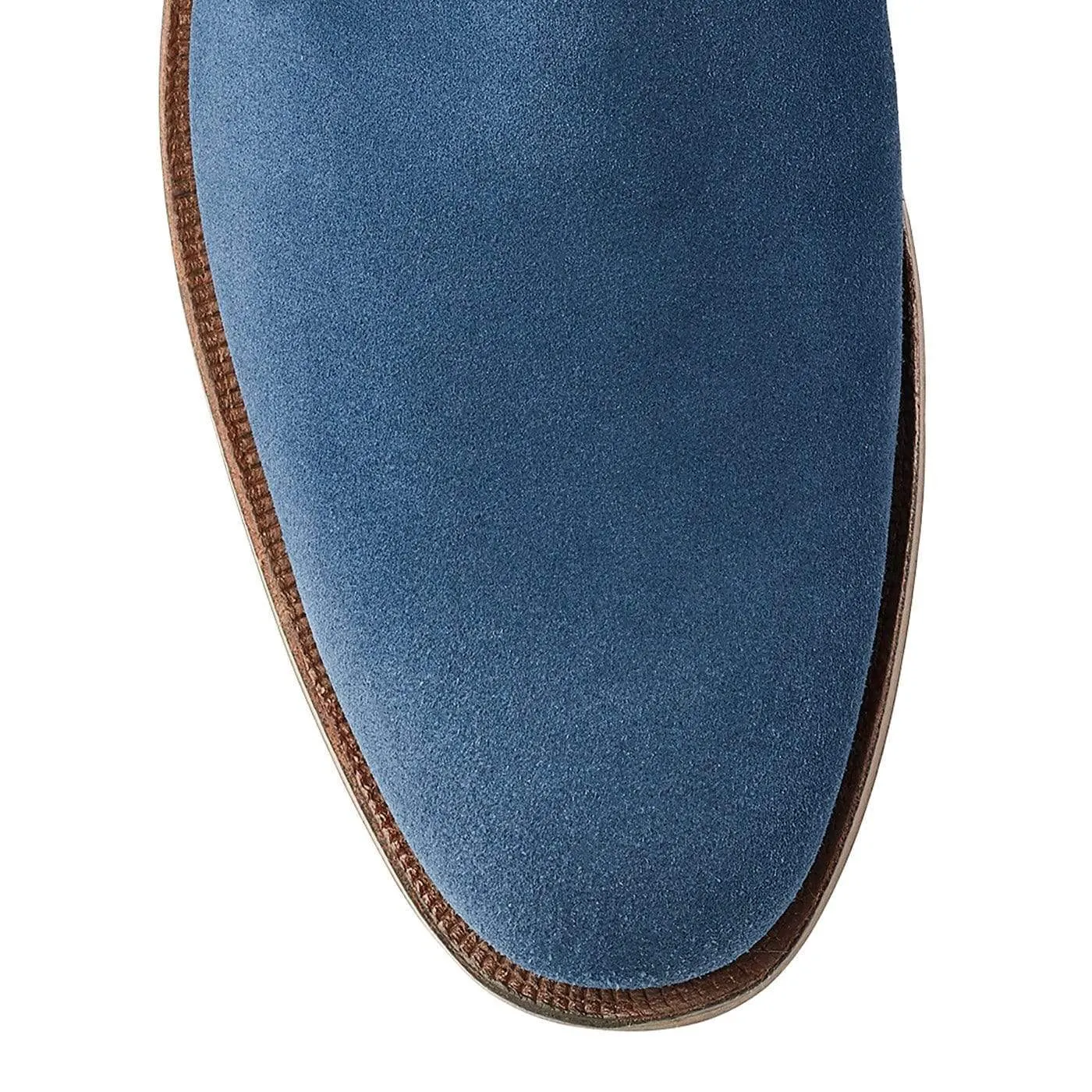 Crockett & Jones Chukka Mid-Blue Suede